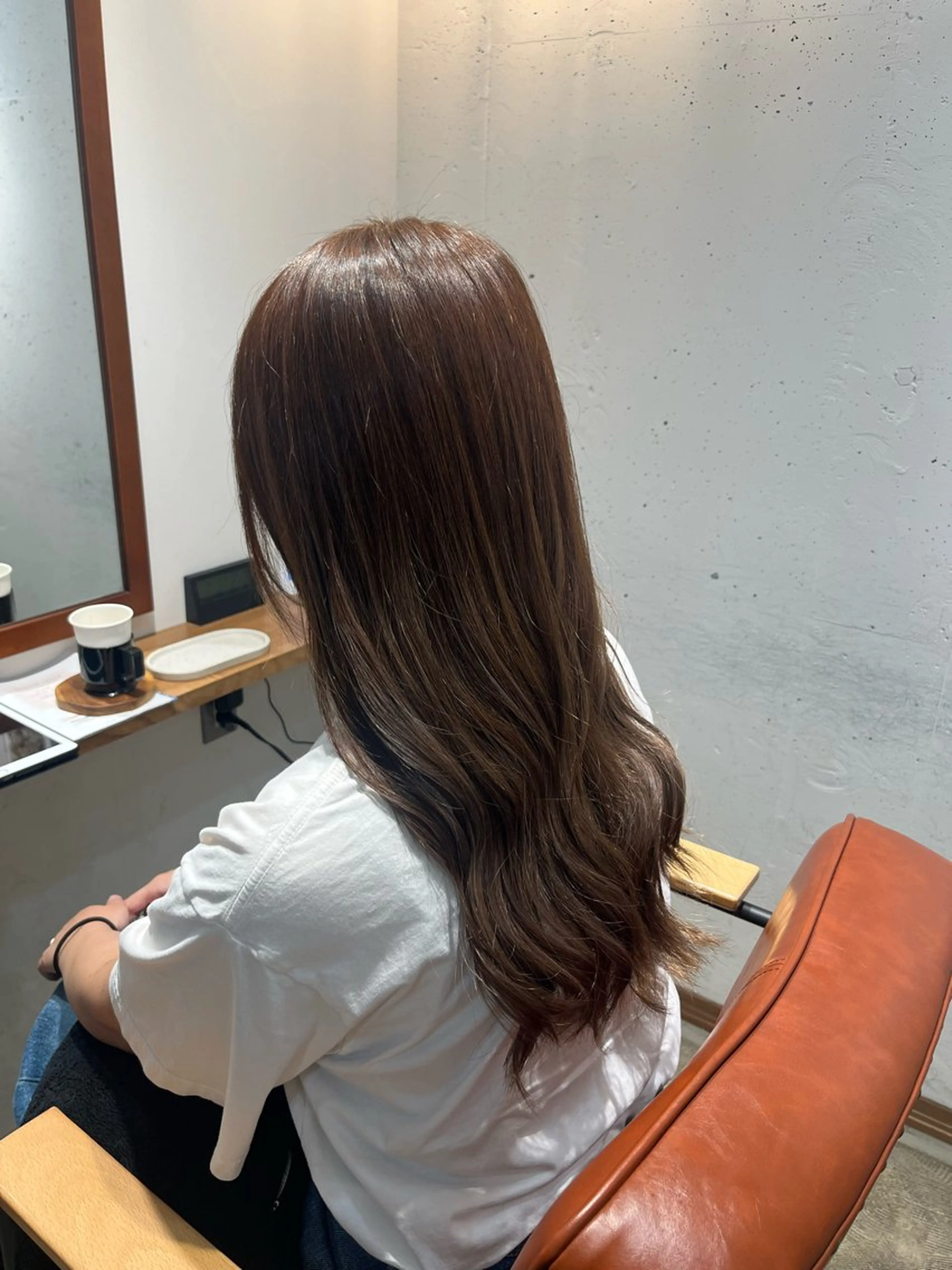 カラー ヘアカラー ワンカラーモデル/ 大村莉子のヘアスタイル