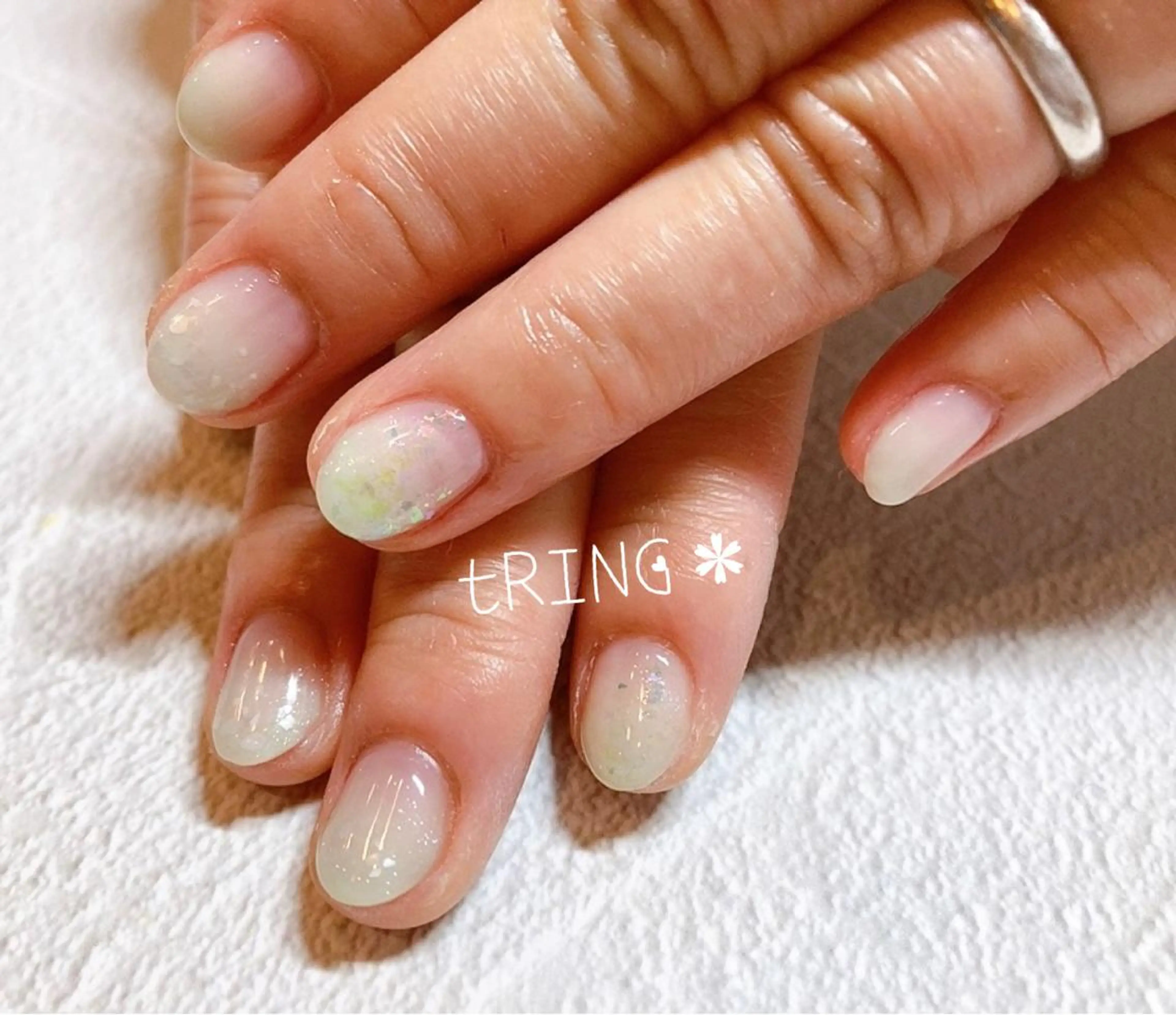 ネイル ハンドネイル tRING* しいの木台のネイルデザイン