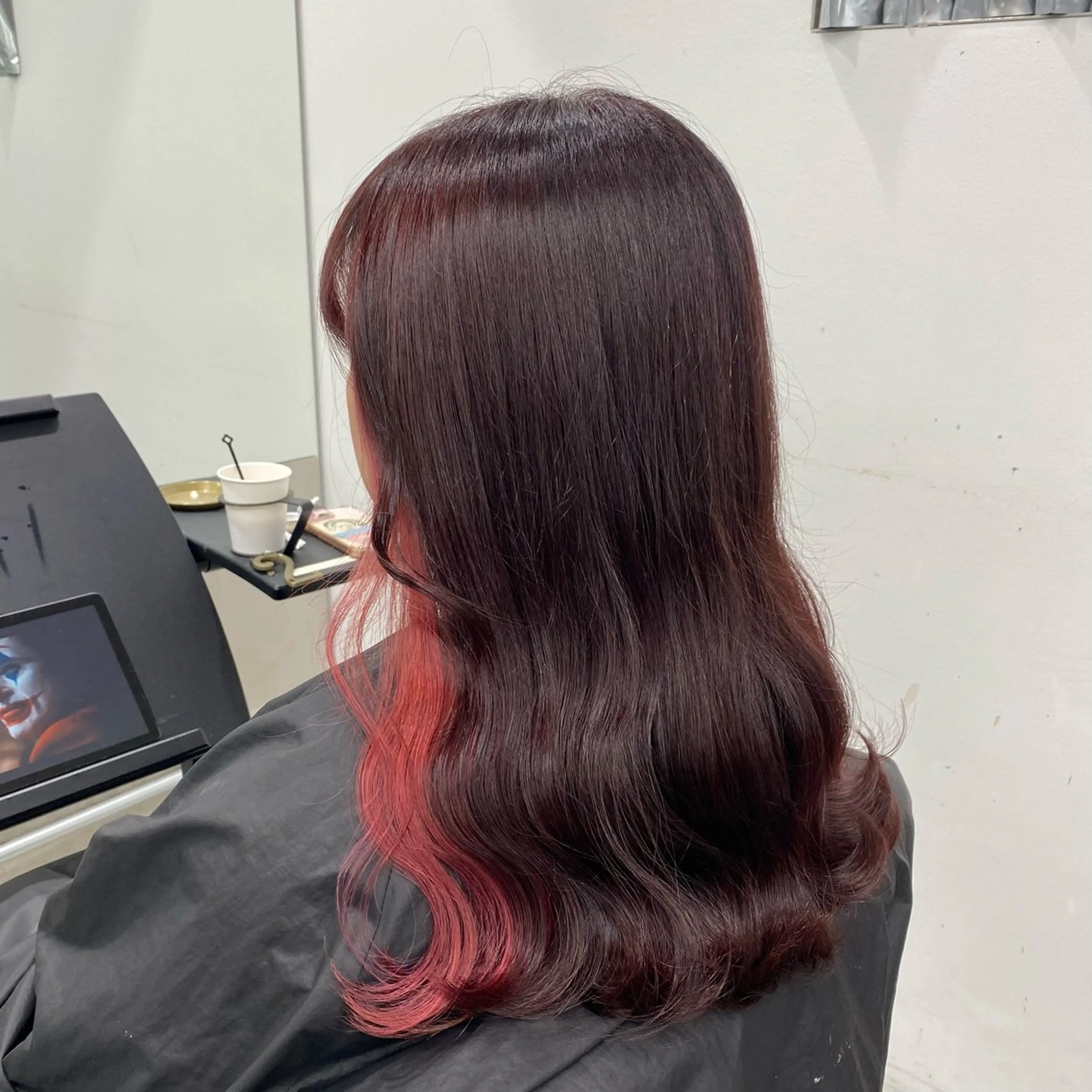 ロング カラー ヘアカラー Welring hair salon所属・Runa/大人 かわいいハイトーンのヘアスタイル