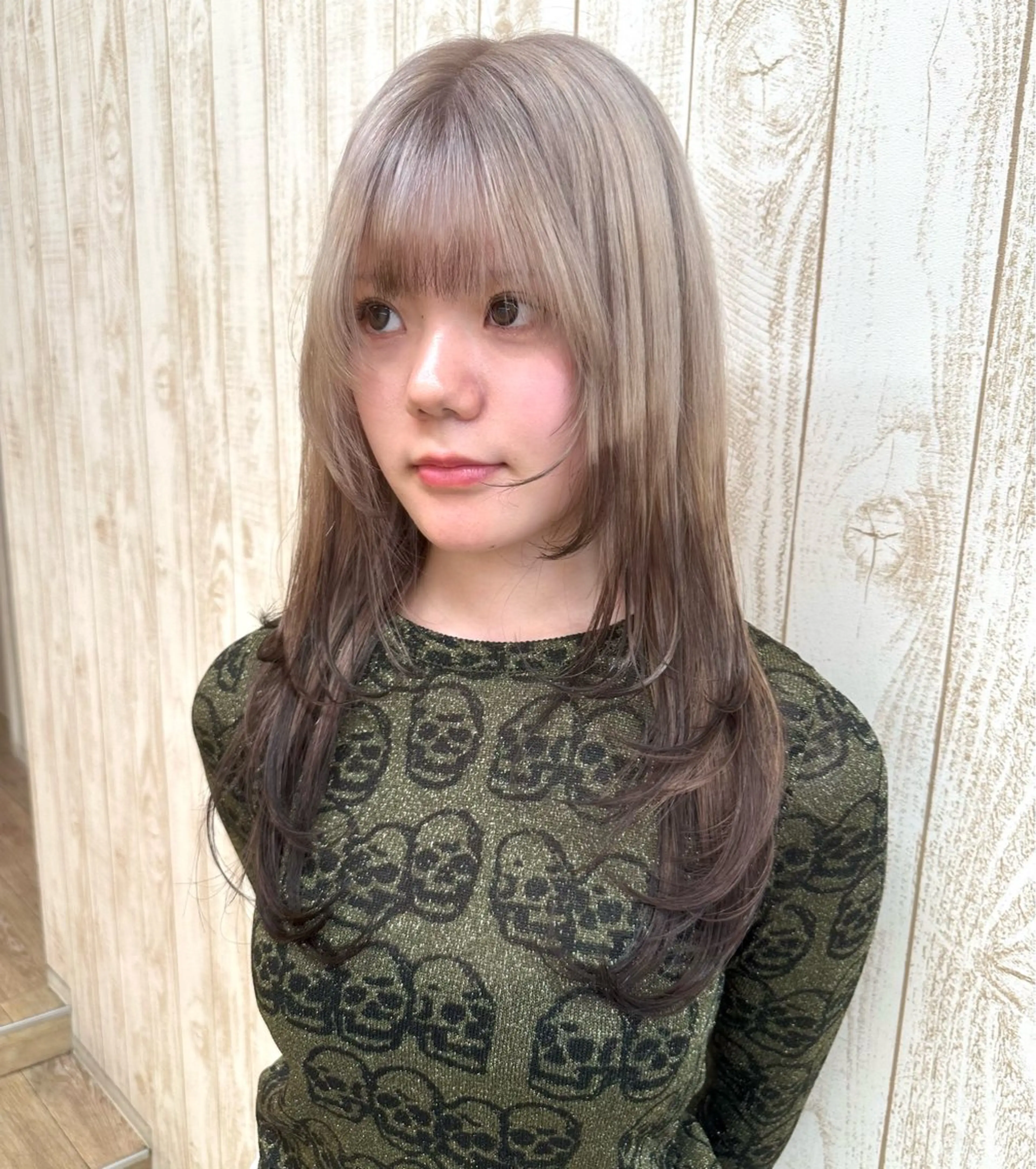 ロング 中島 大聖のヘアスタイル