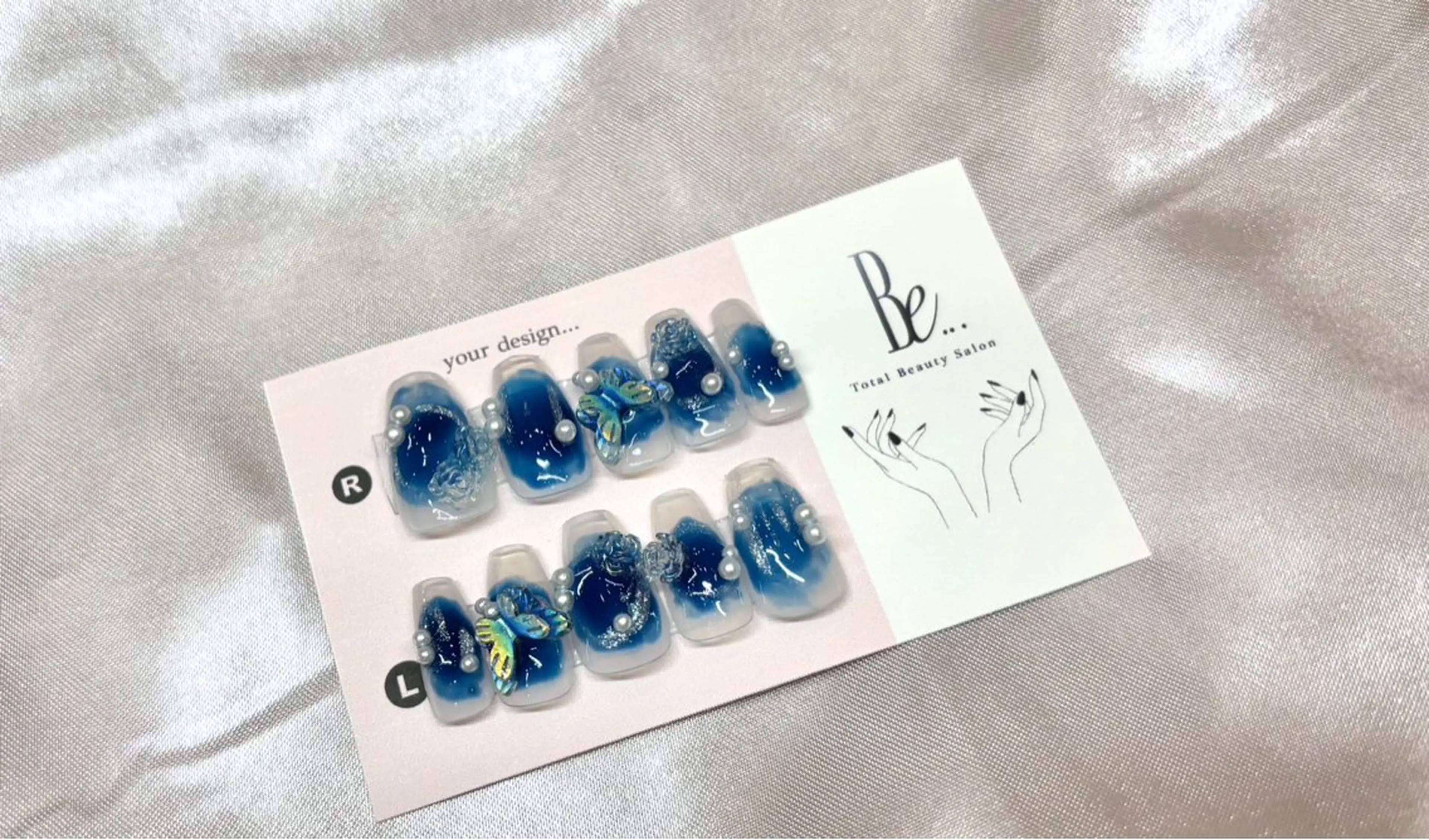 オーダーネイルチップ 完全オーダー制のネイルチップ作成します！ご相談だけでも🙆‍♀️の写真