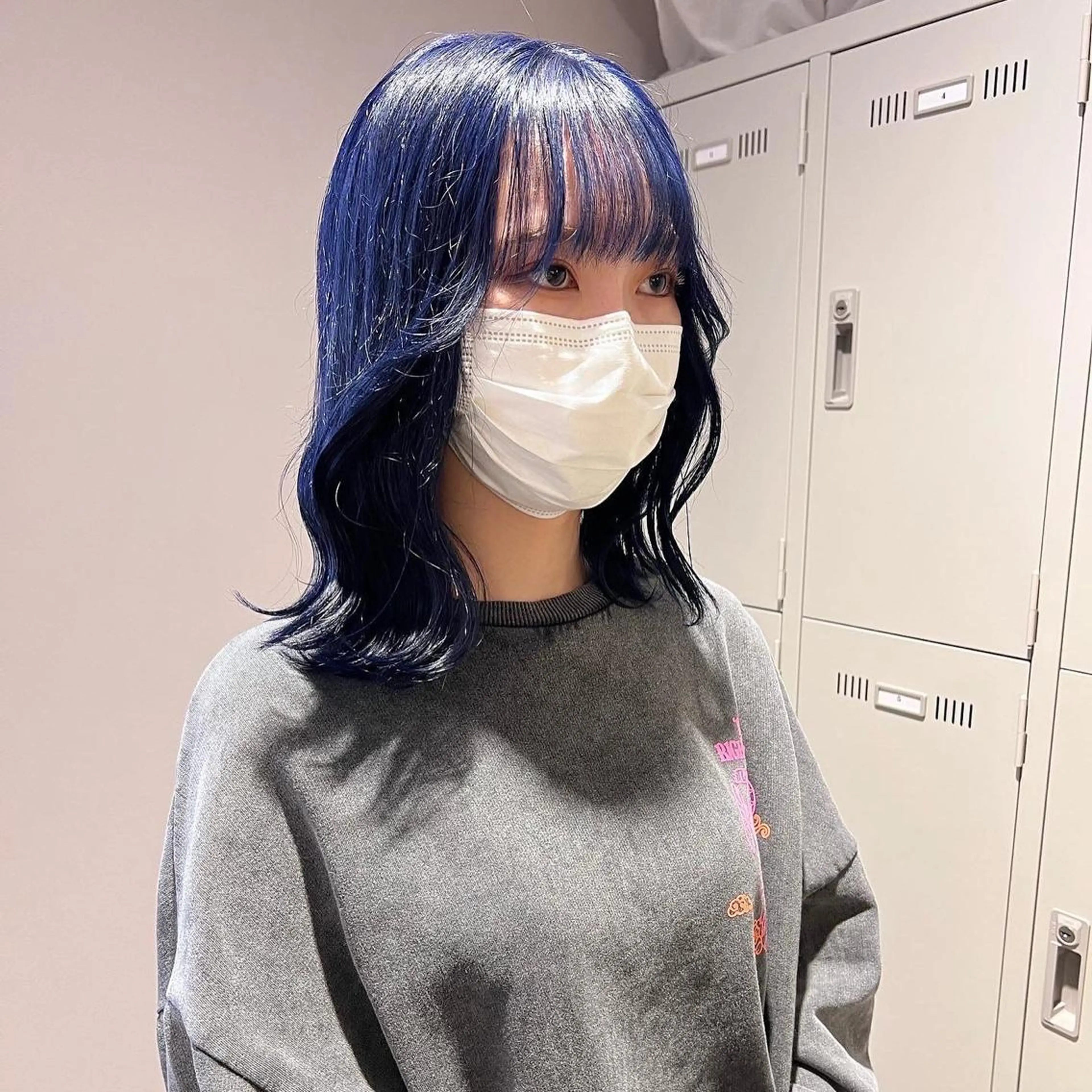 セミロング カラー ヘアアレンジ neon hair所属・🩵 JURI🩵のヘアスタイル