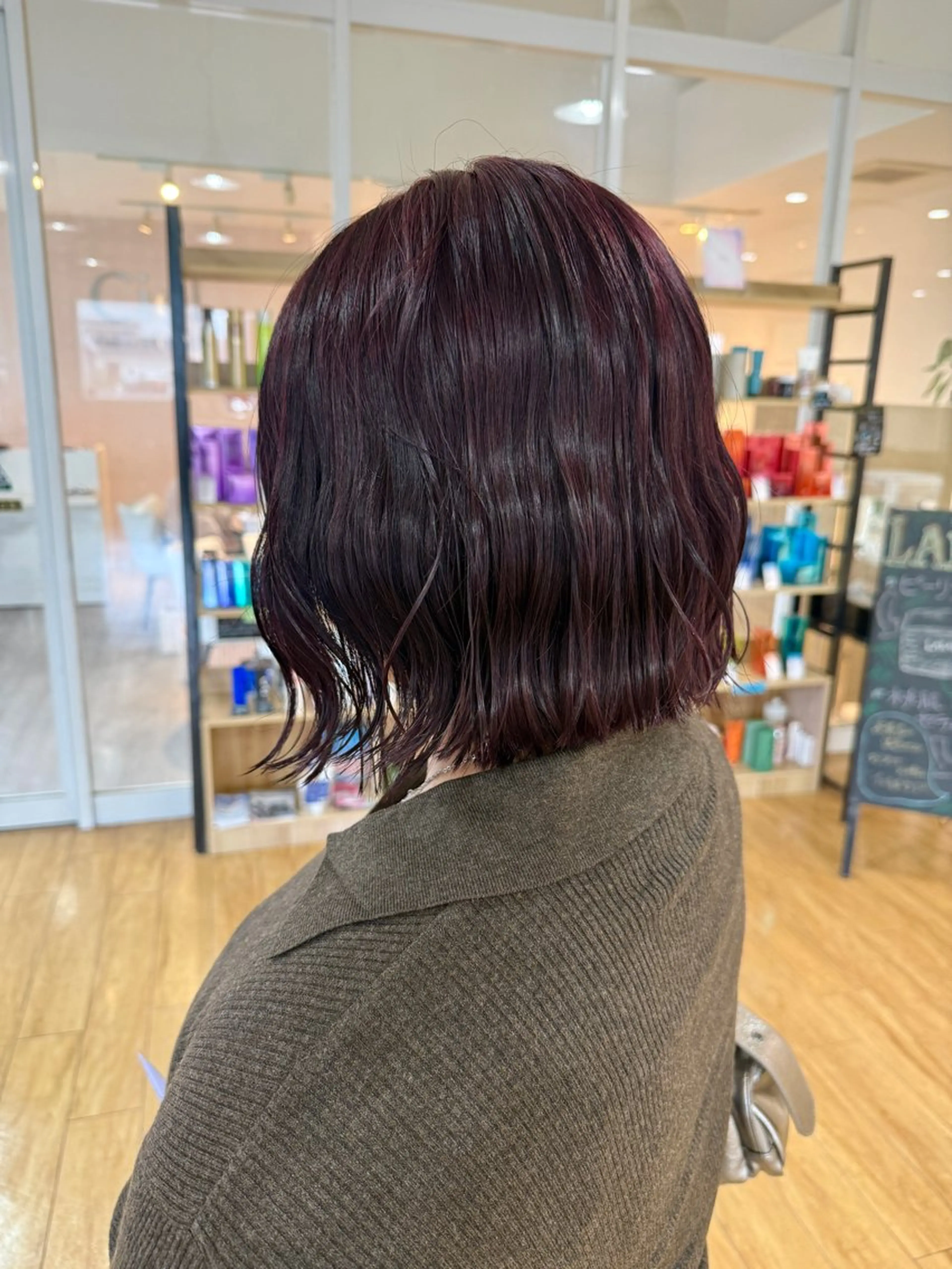ショート カラー カット ヘアカラー 鹿児島 聖来のヘアスタイル