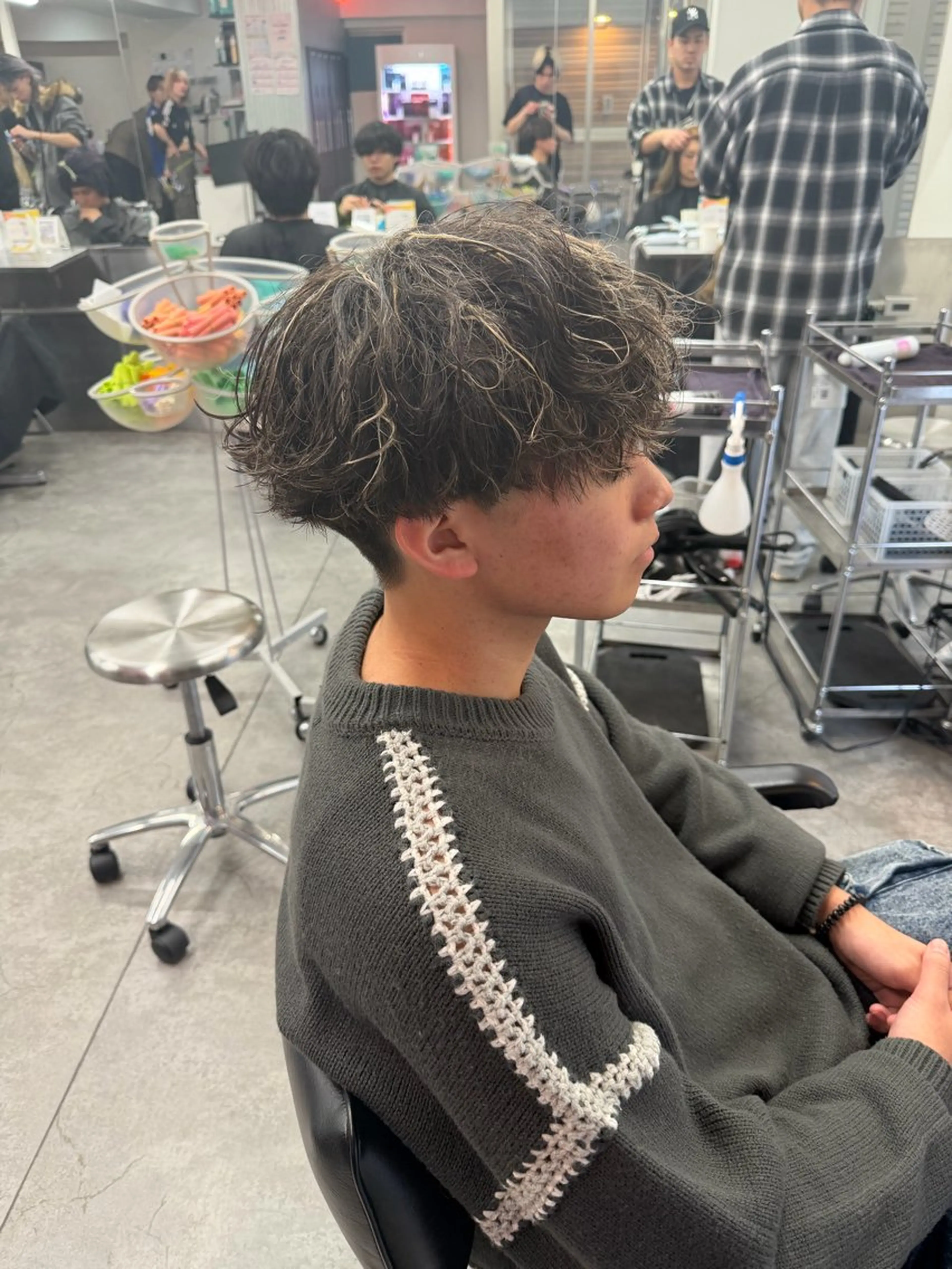 パーマ メンズ カット パーマ 町田エリアＮｏ．１/ パーマ特化/太田京希のヘアスタイル