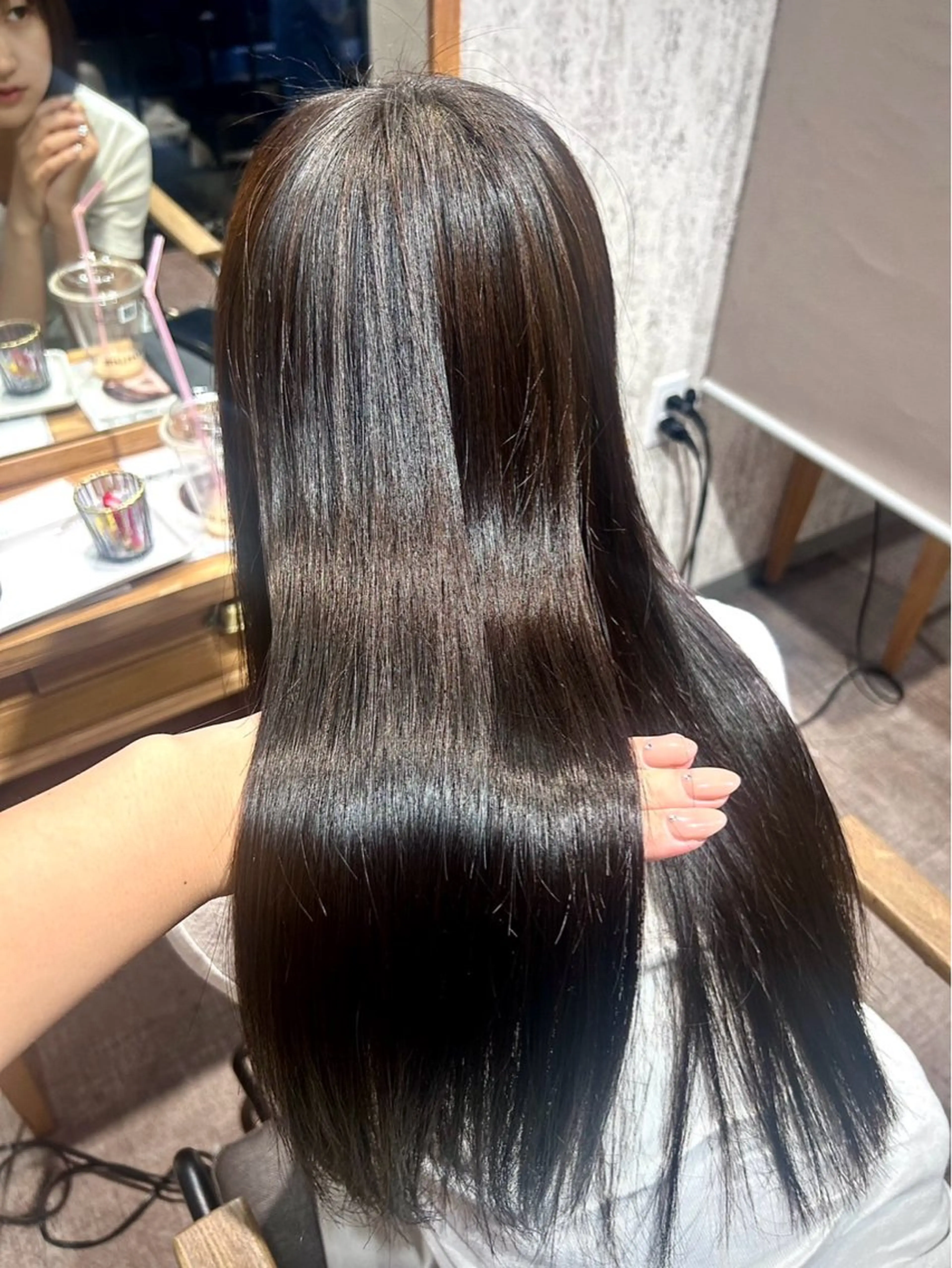 ロング 濱本 樹蘭のヘアスタイル