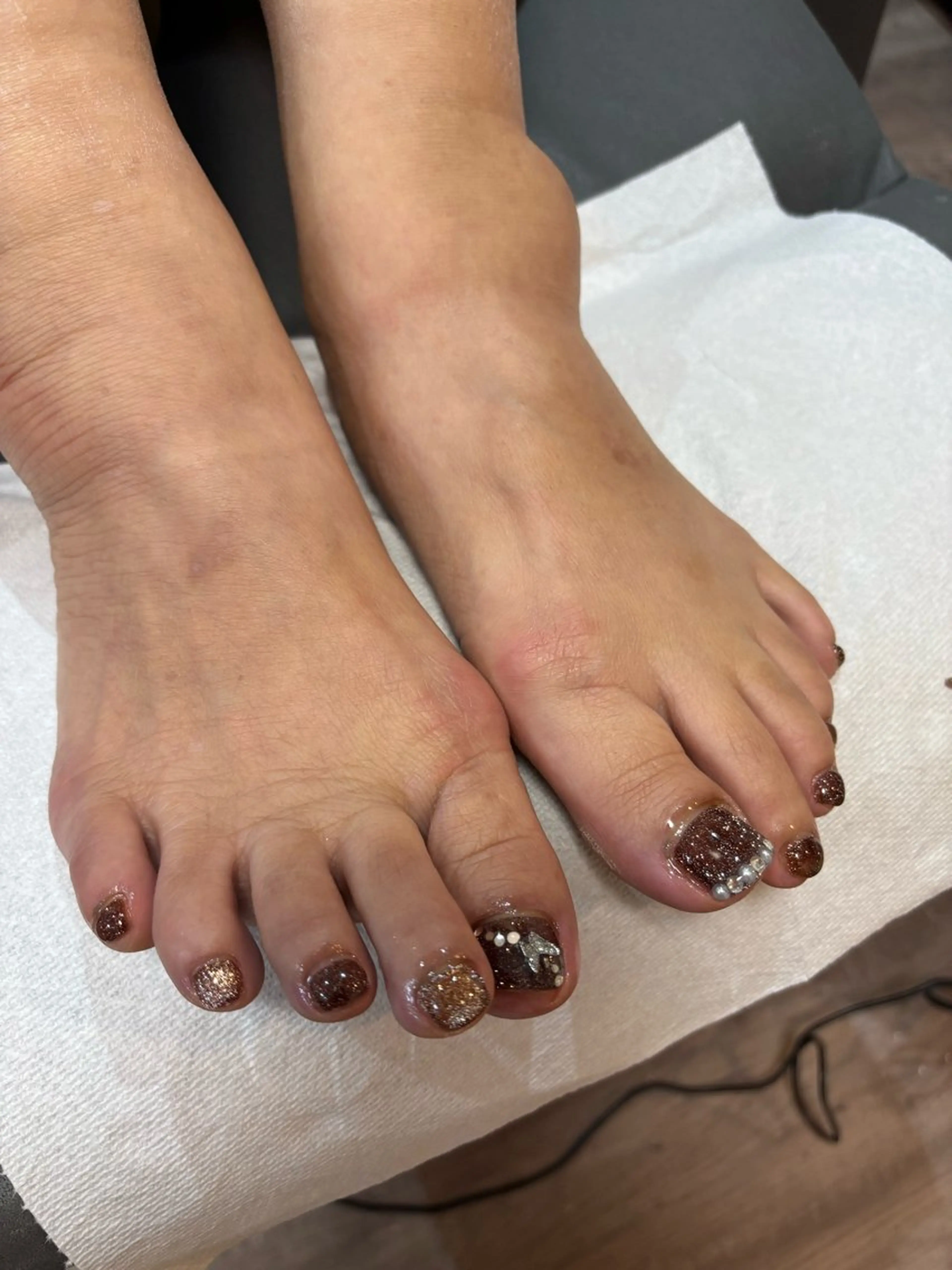 ネイル フットネイル U.NI nail 横浜青葉台店所属・Rei / U.NI nailのネイルデザイン