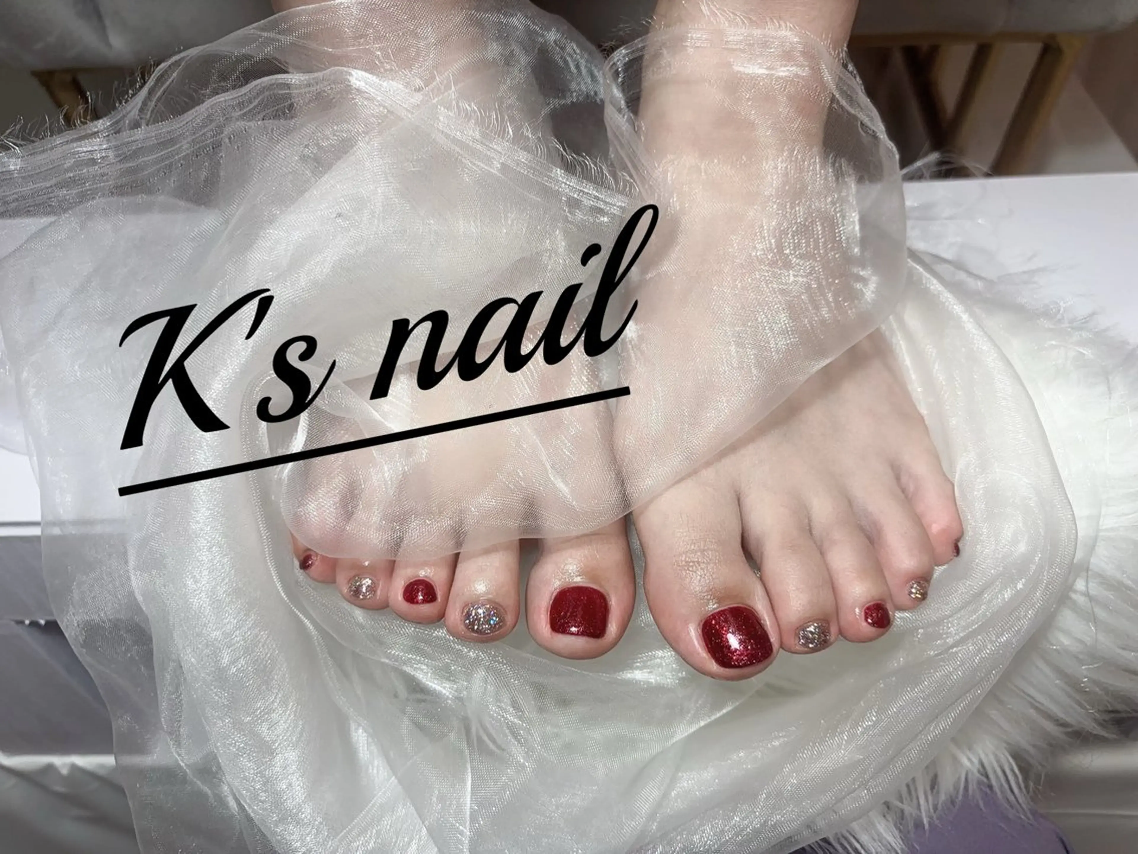 ネイル フットネイル K‘s nail salonのネイルデザイン