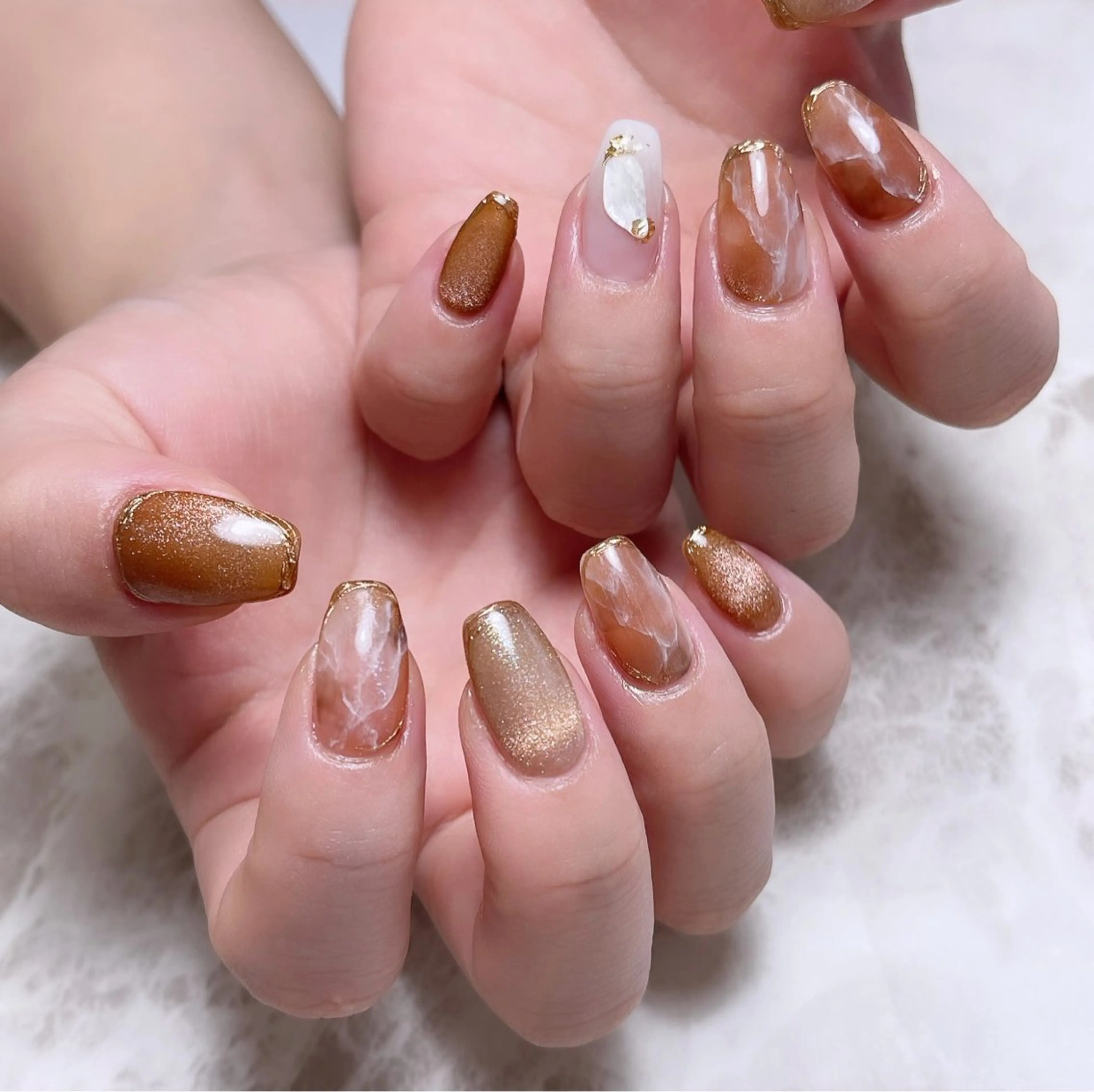 ネイル ハンドネイル Nailsalon Lebelのネイルデザイン