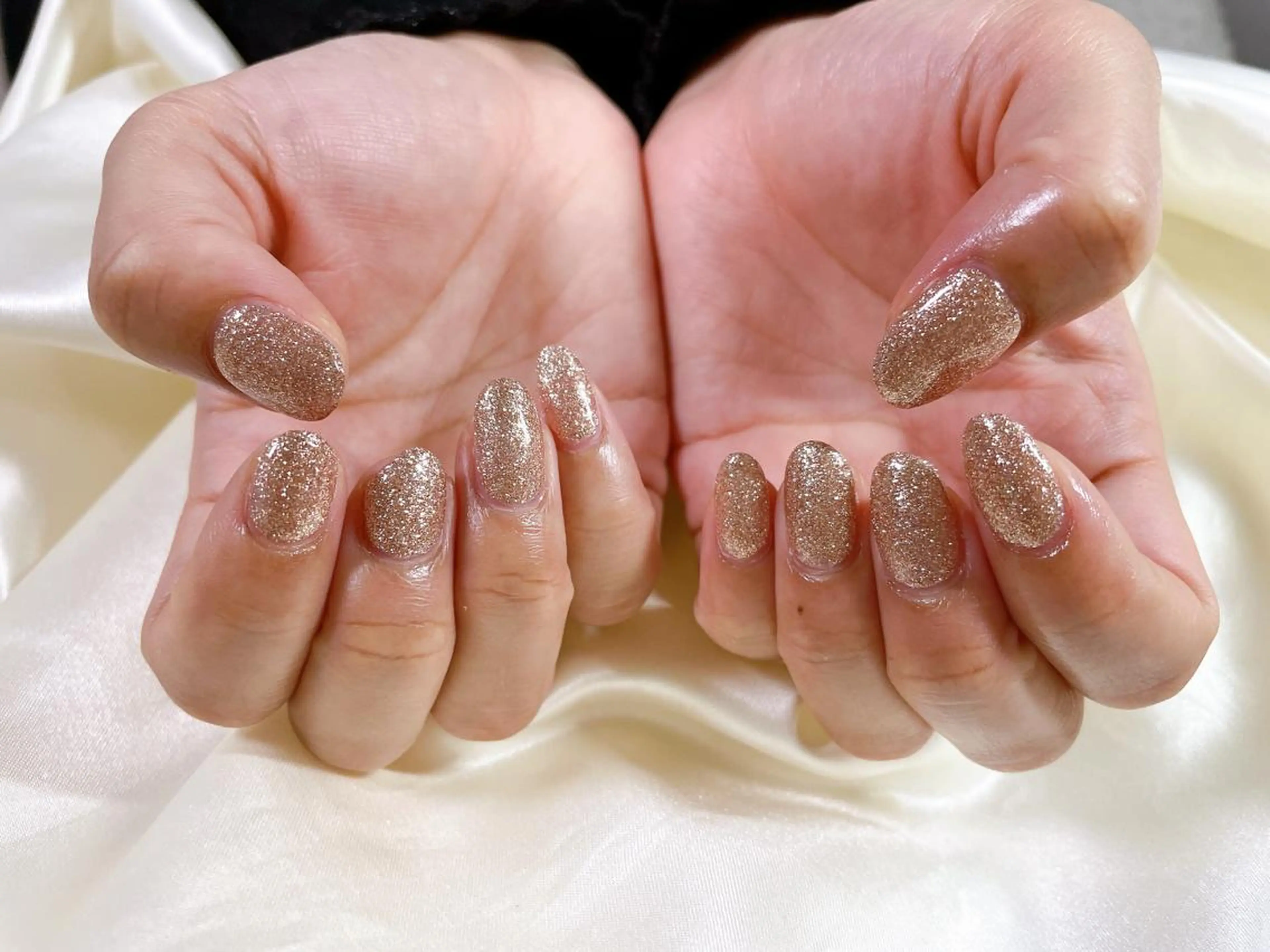 ネイル キラキラネイル ラメ(グリッター) kikinail 溝の口のネイルデザイン