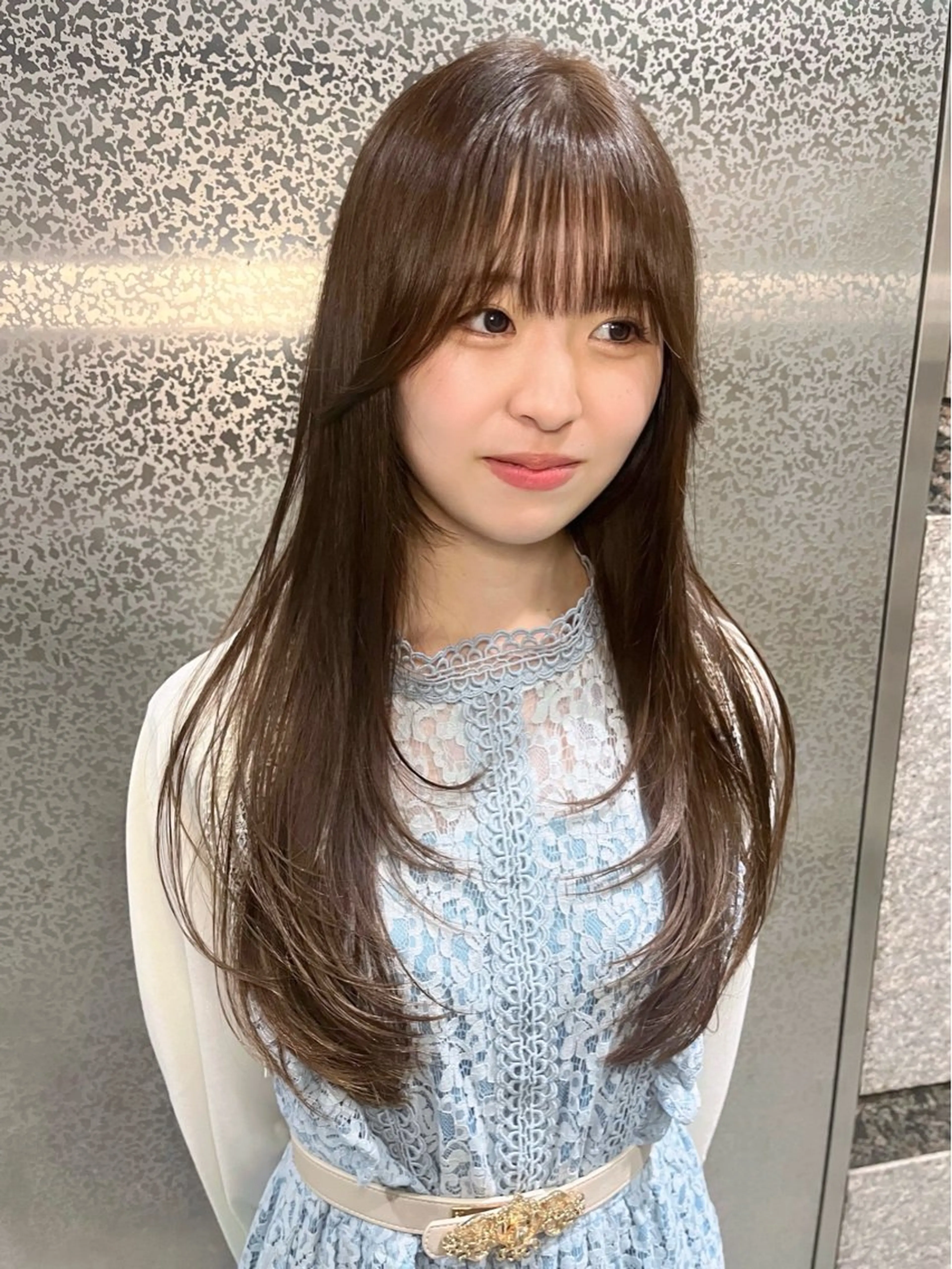 ロング カラー Lita所属・尾崎隼大 レイヤー/韓国ヘアのヘアスタイル