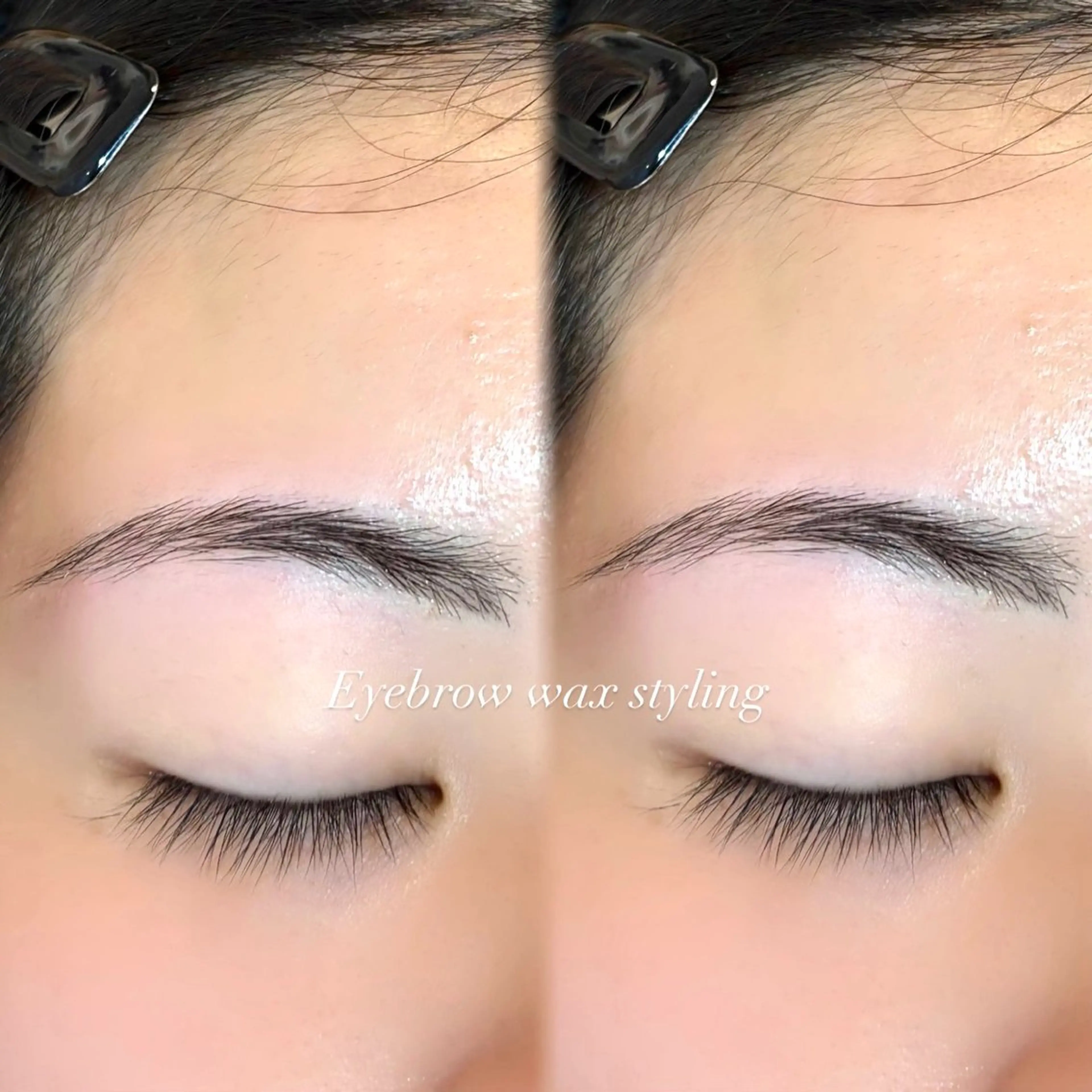 アイブロウ 眉毛ワックス脱毛 ワックス脱毛 EYELA 小築🐈‍⬛🤍のマツエク・マツパデザイン