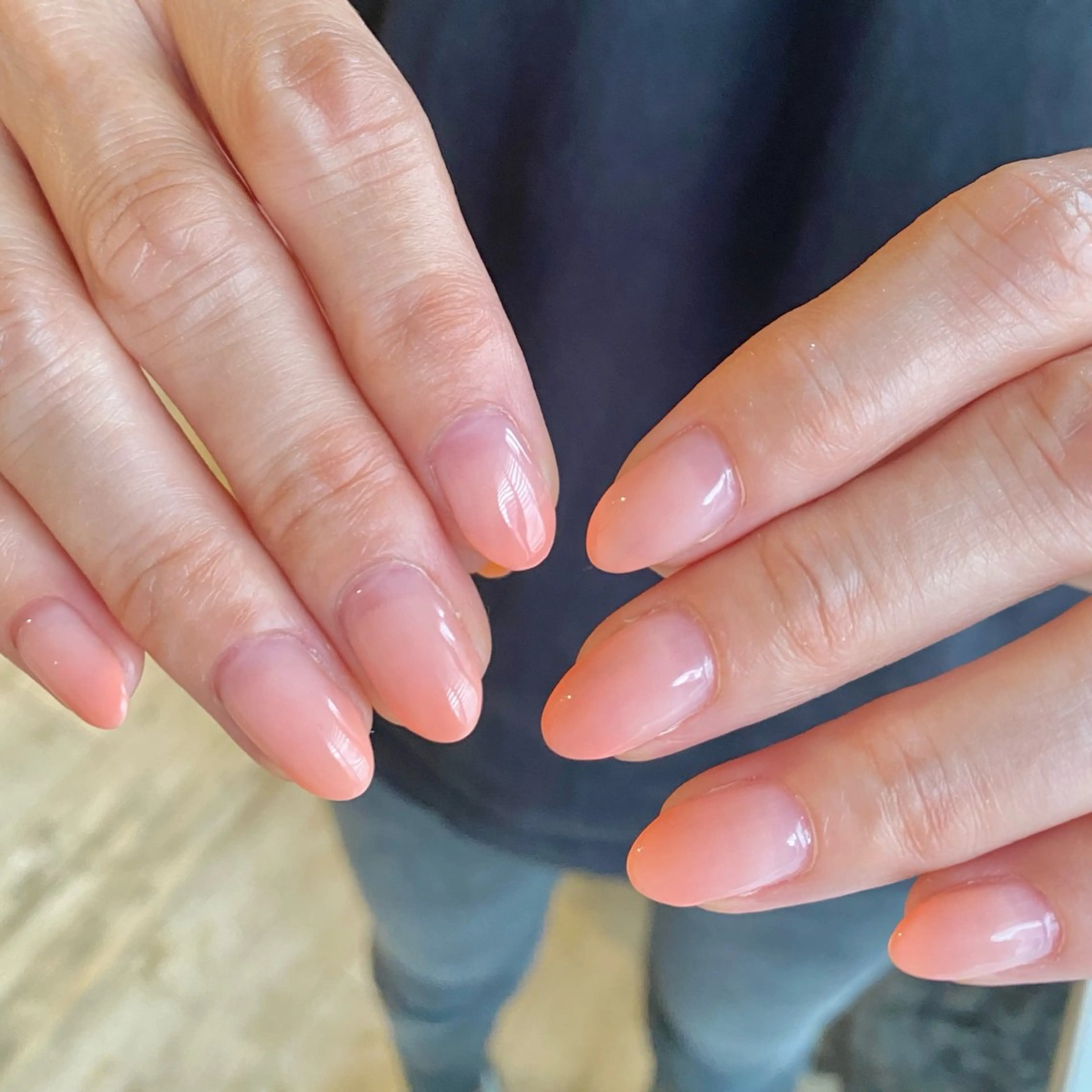 ネイル オフィスネイル シンプルネイル ハンドネイル Loca.nails Kasumiのネイルデザイン