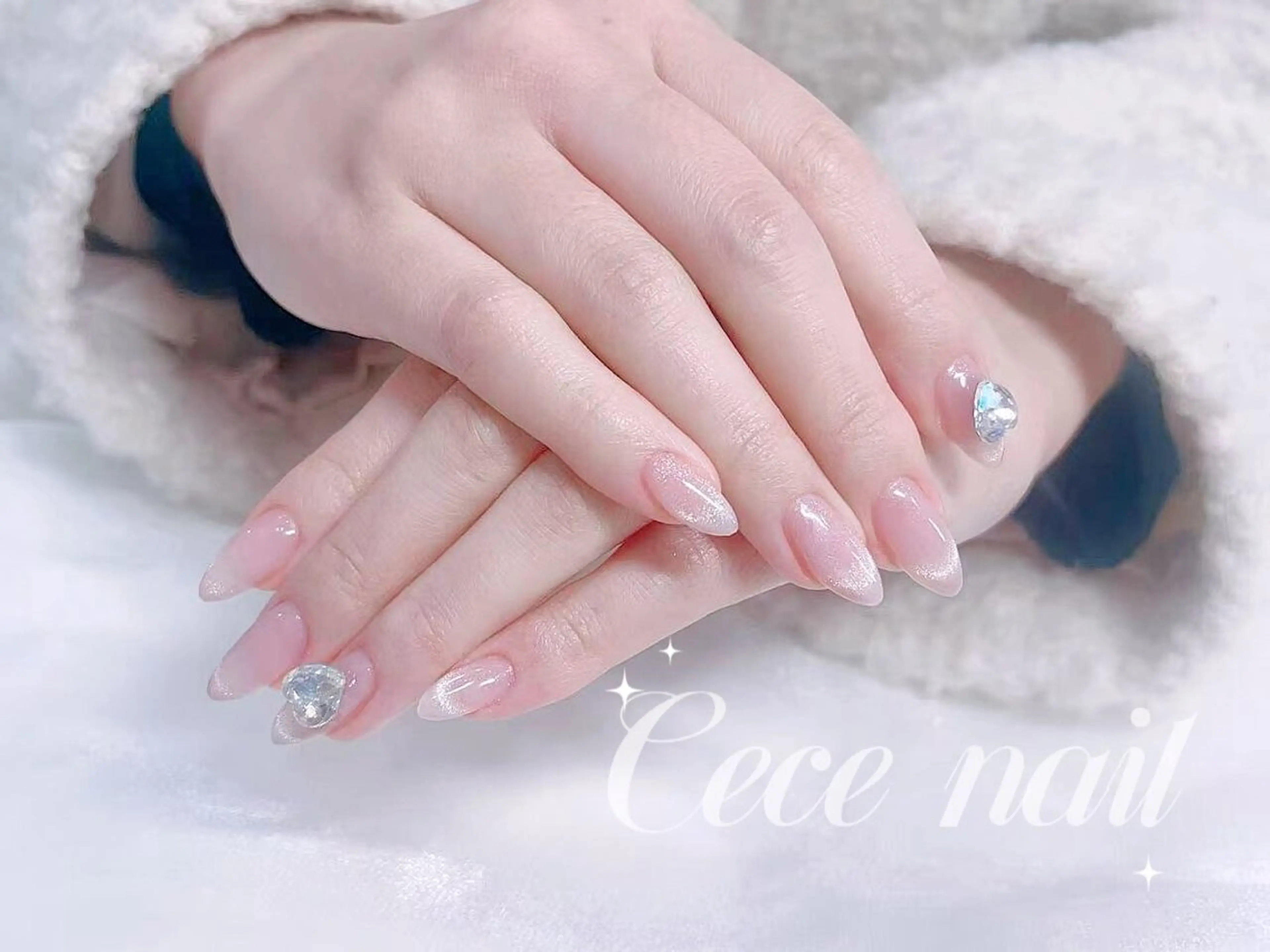 ネイル ハンドネイル CeCeまつげパーマ マツエク❣️パリエクのネイルデザイン