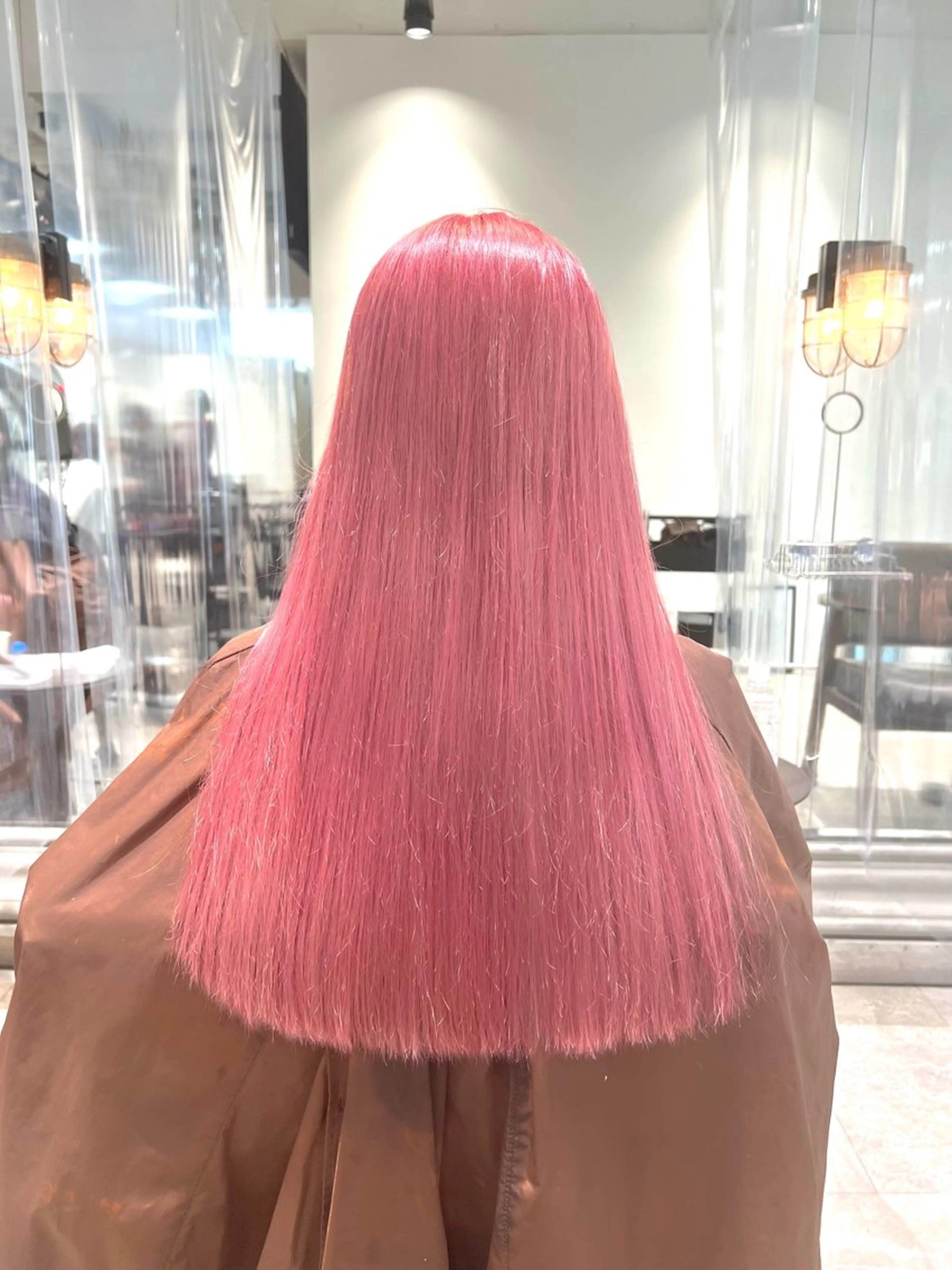ロング カラー ヘアカラー トリートメント ヘアセット 🌈インナーカラー ‘ショウマ’🌈のヘアスタイル