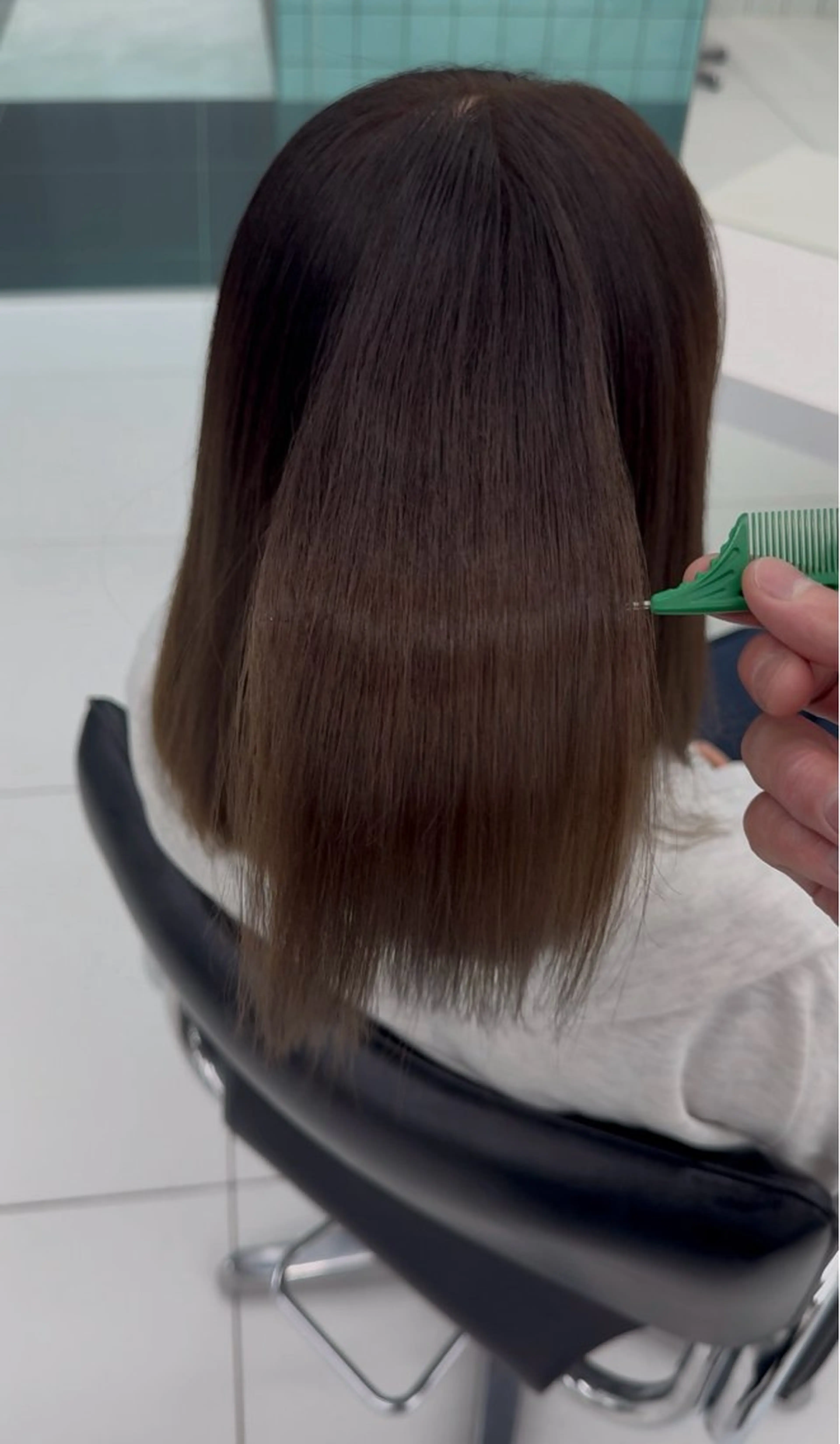 ミディアム 髪質改善 ヘアカラー 宗形 建哉/渋谷のヘアスタイル