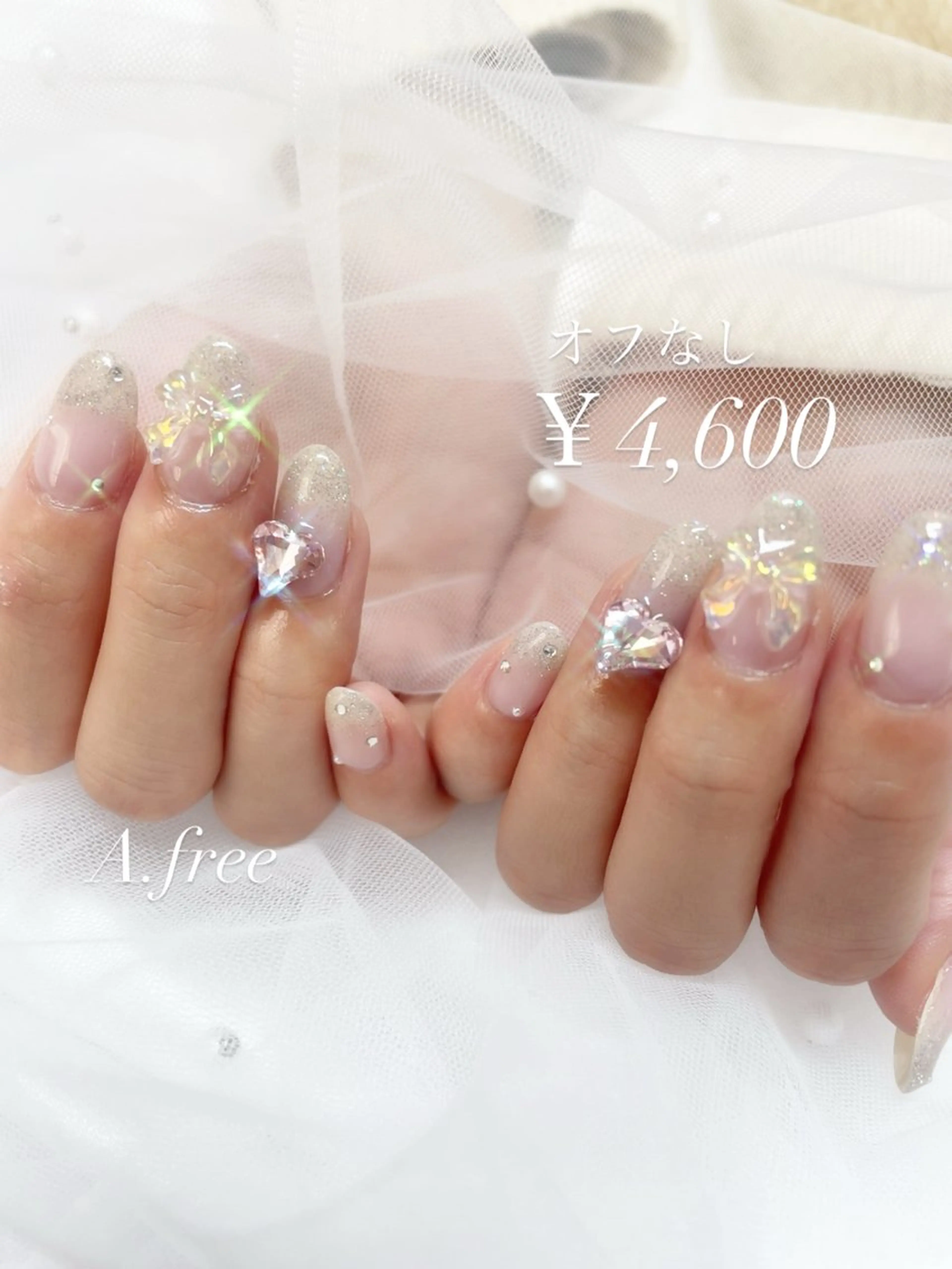 ネイル ジェルネイル A.free✧*｡ アレルギー対応✧*｡のネイルデザイン