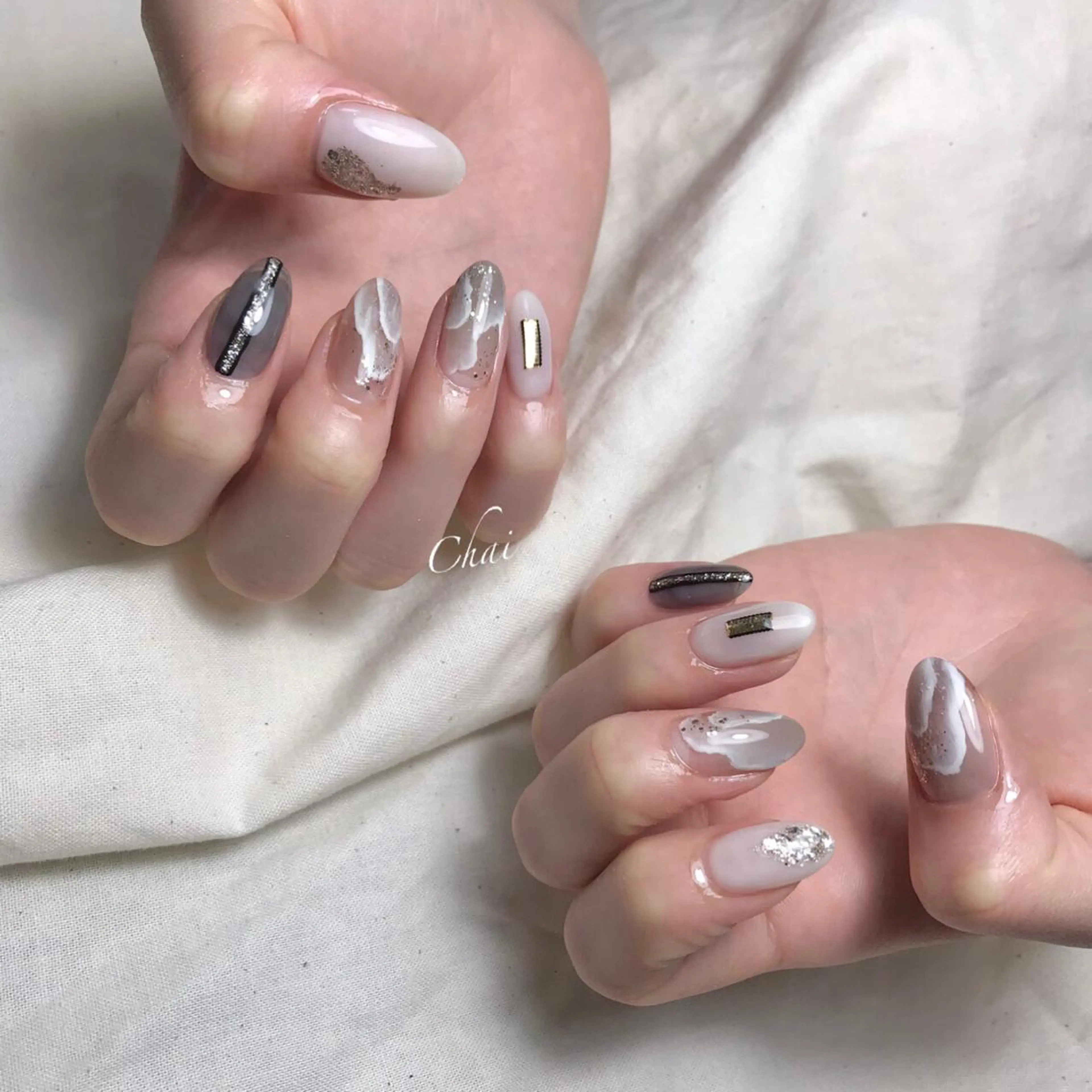 ネイル ハンドネイル 💅chainail _aiのネイルデザイン