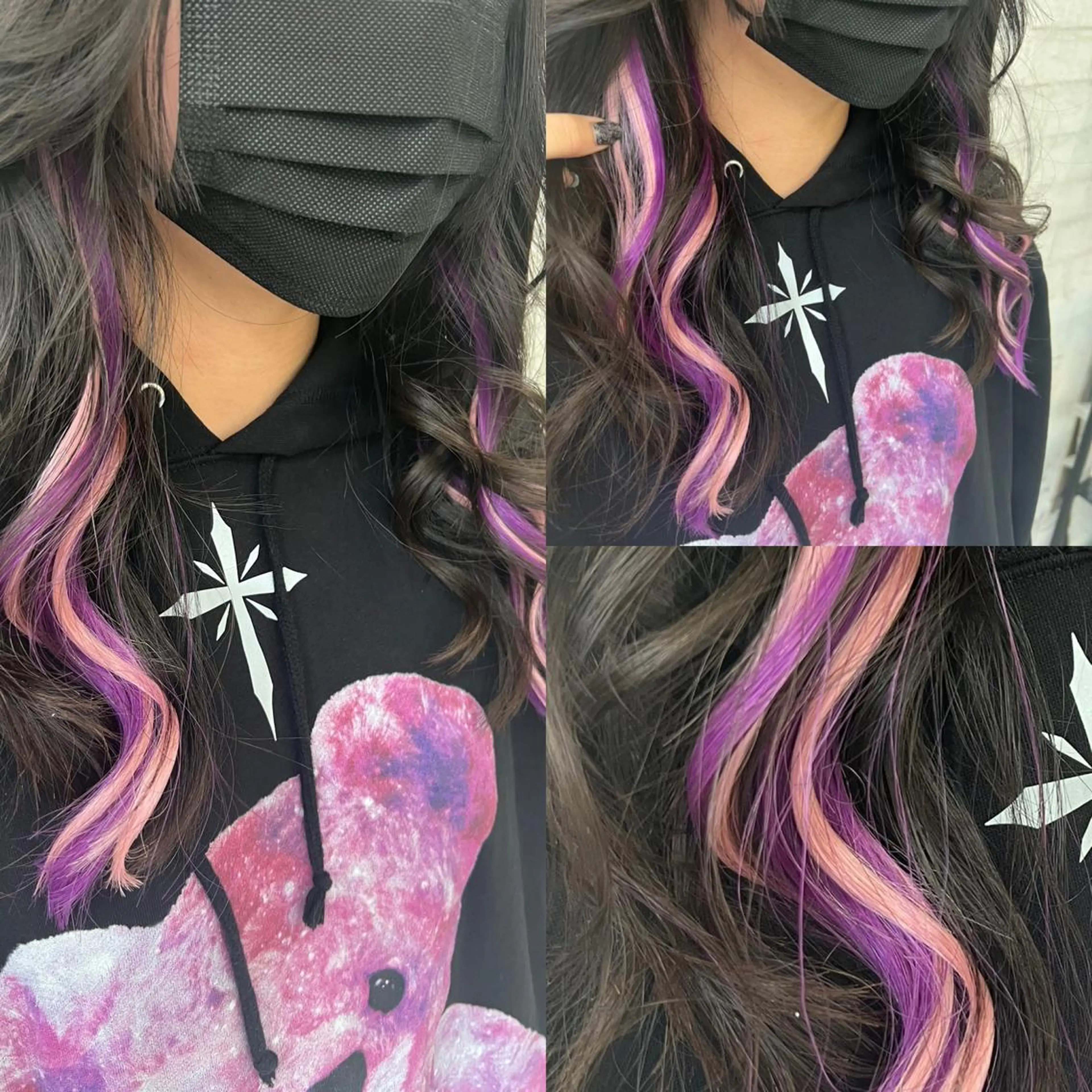 エクステ エクステ＆艶カラー 🎀YURINA🎀のヘアスタイル