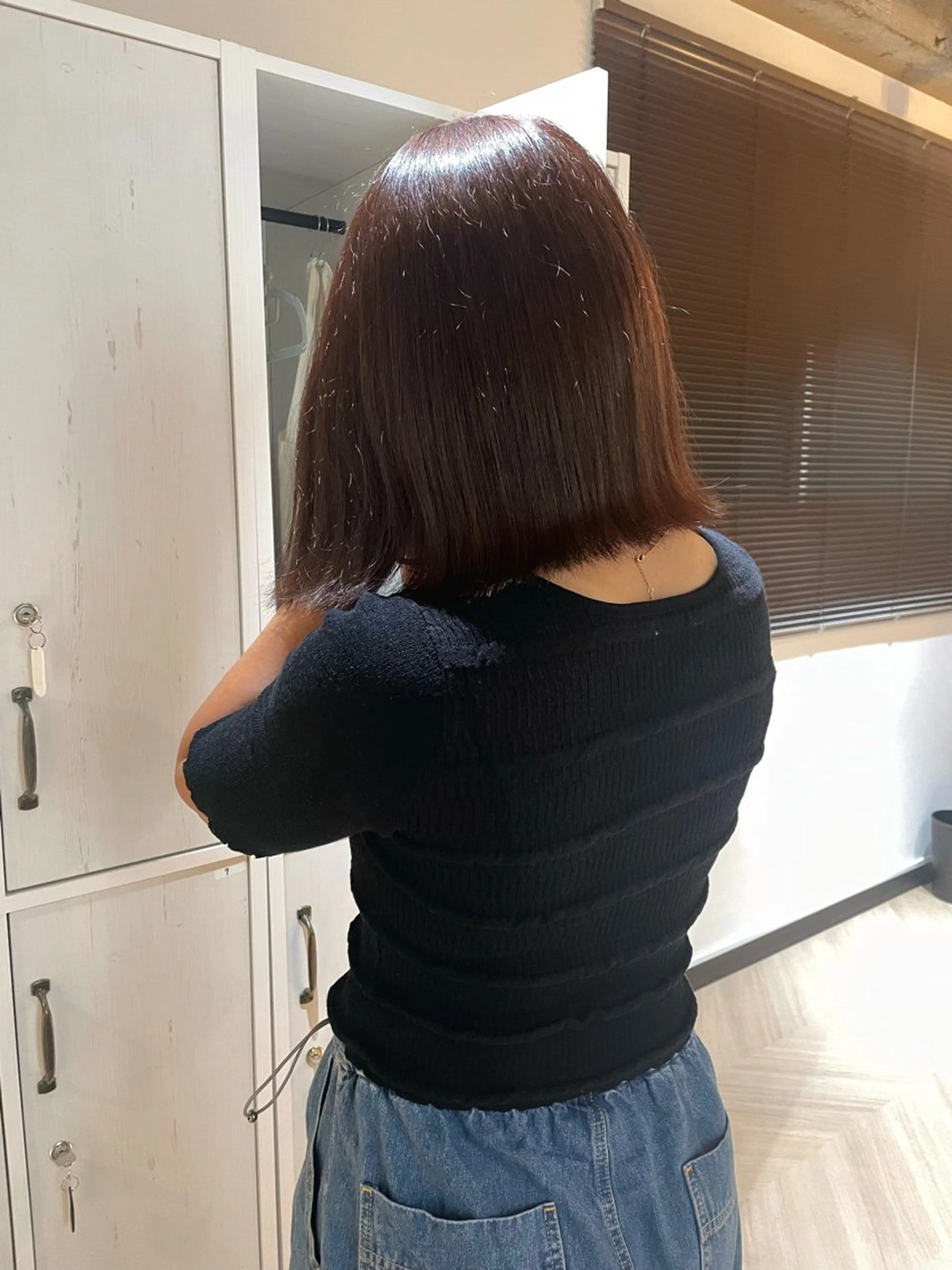 カラー バイオレットカラー BROOK.ブルック所属・奥野 涼香のヘアスタイル