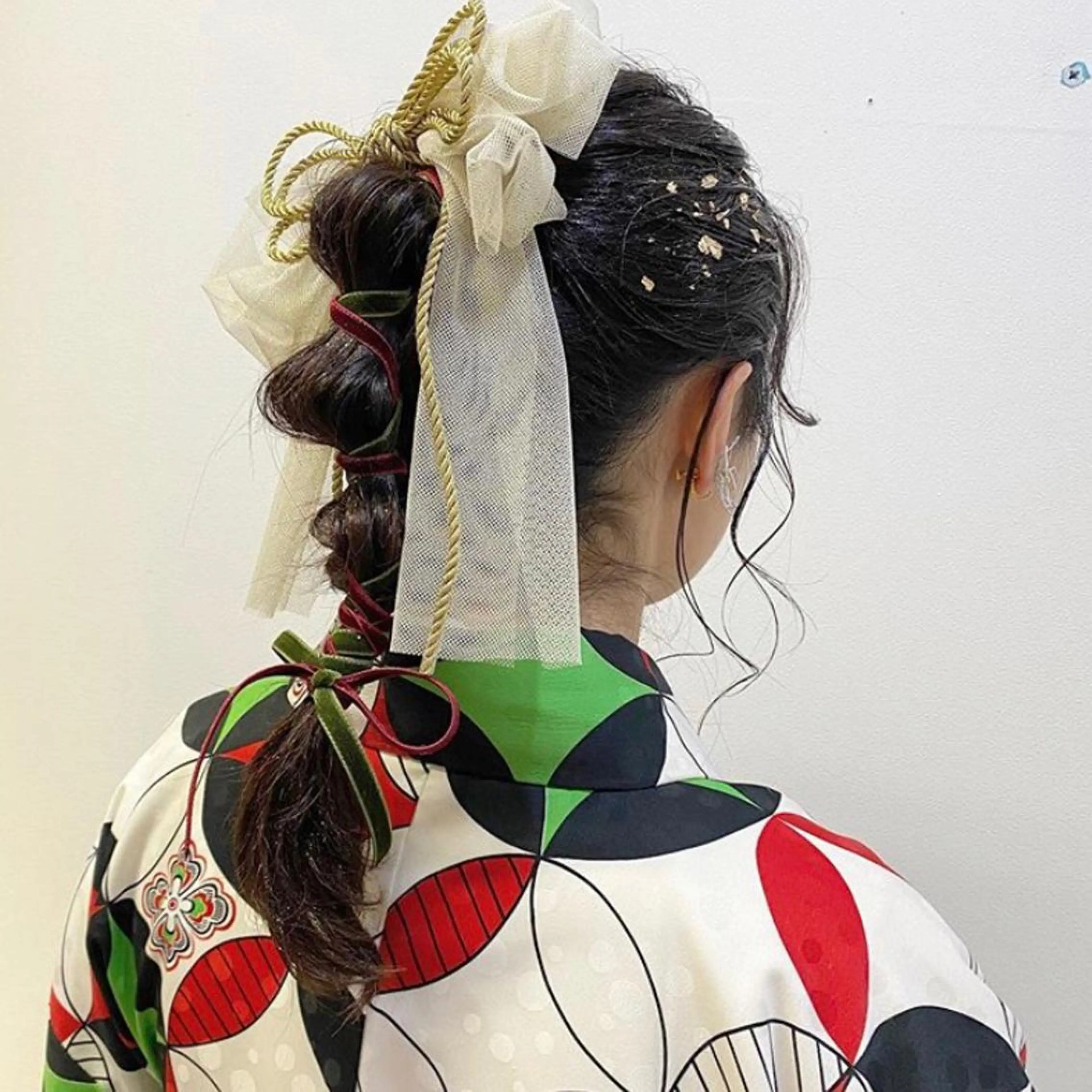 ヘアアレンジ 卒業式のヘアスタイル 似合わせ提案サラ艶♡ 彩華のヘアスタイル