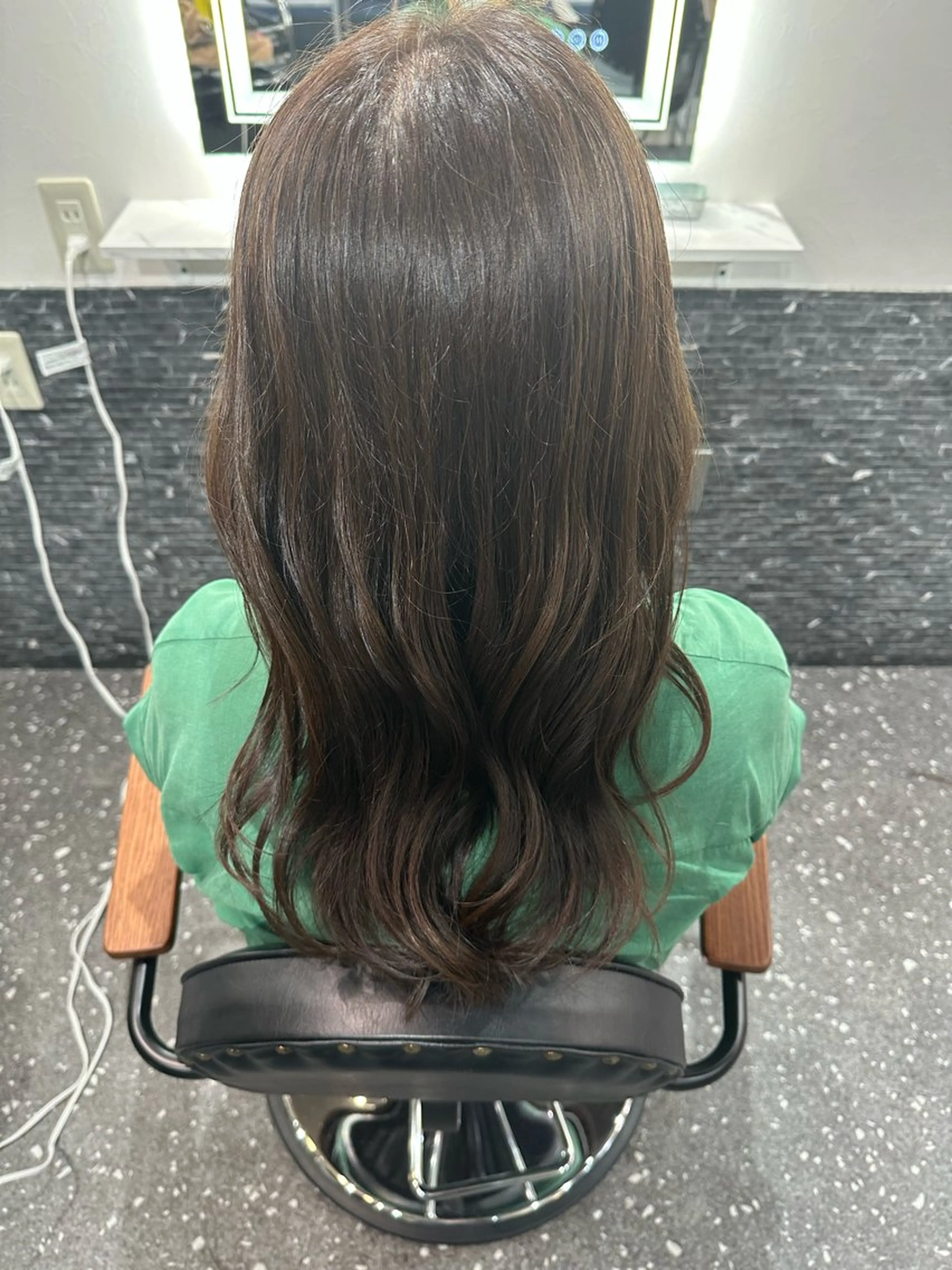 ロング カラー 髪質改善⭐️縮毛矯正 中野⭐️Rinaのヘアスタイル