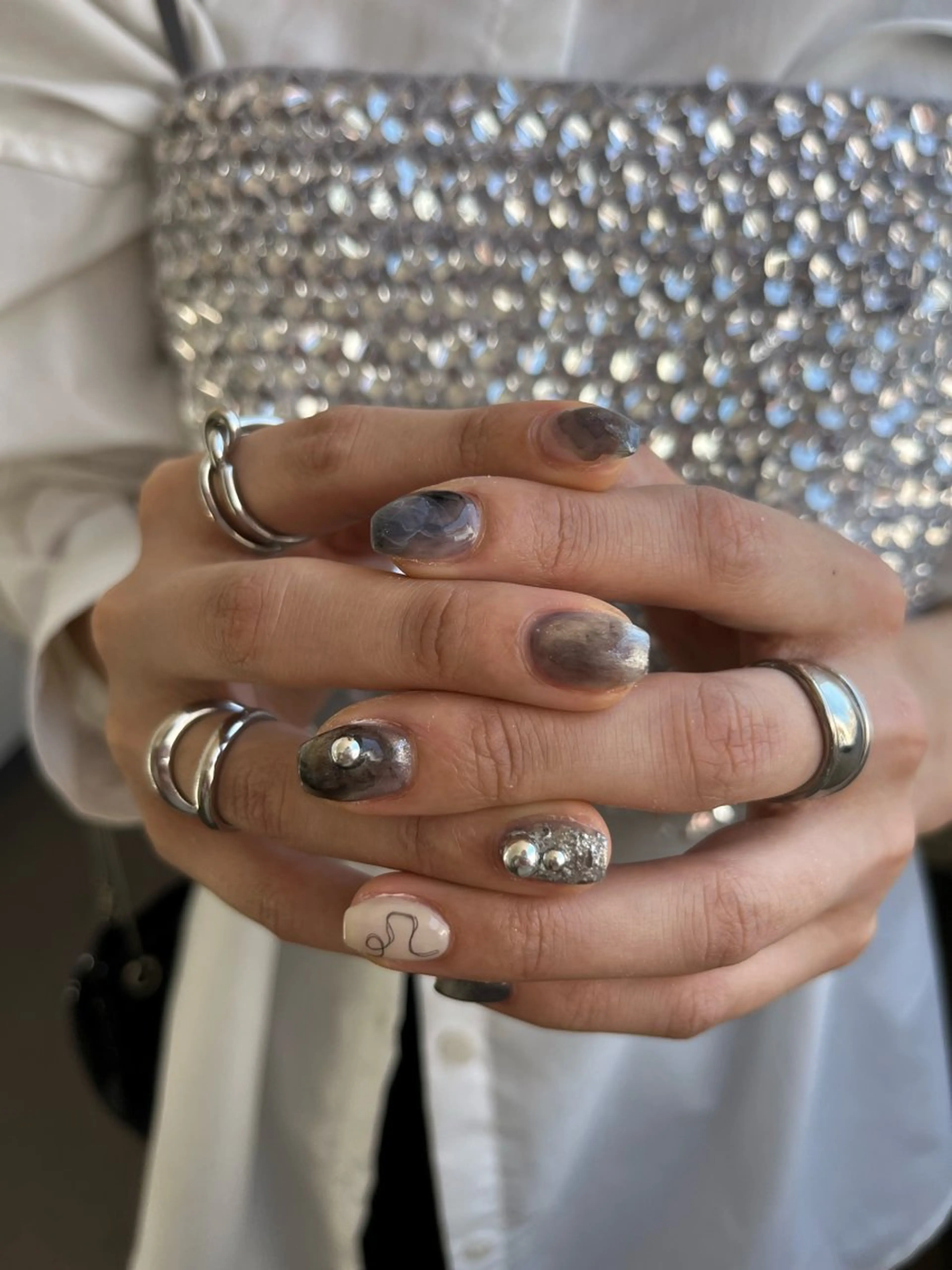 ネイル Ray. ちゅるん系ニュアンスのエステ・リラクイメージ