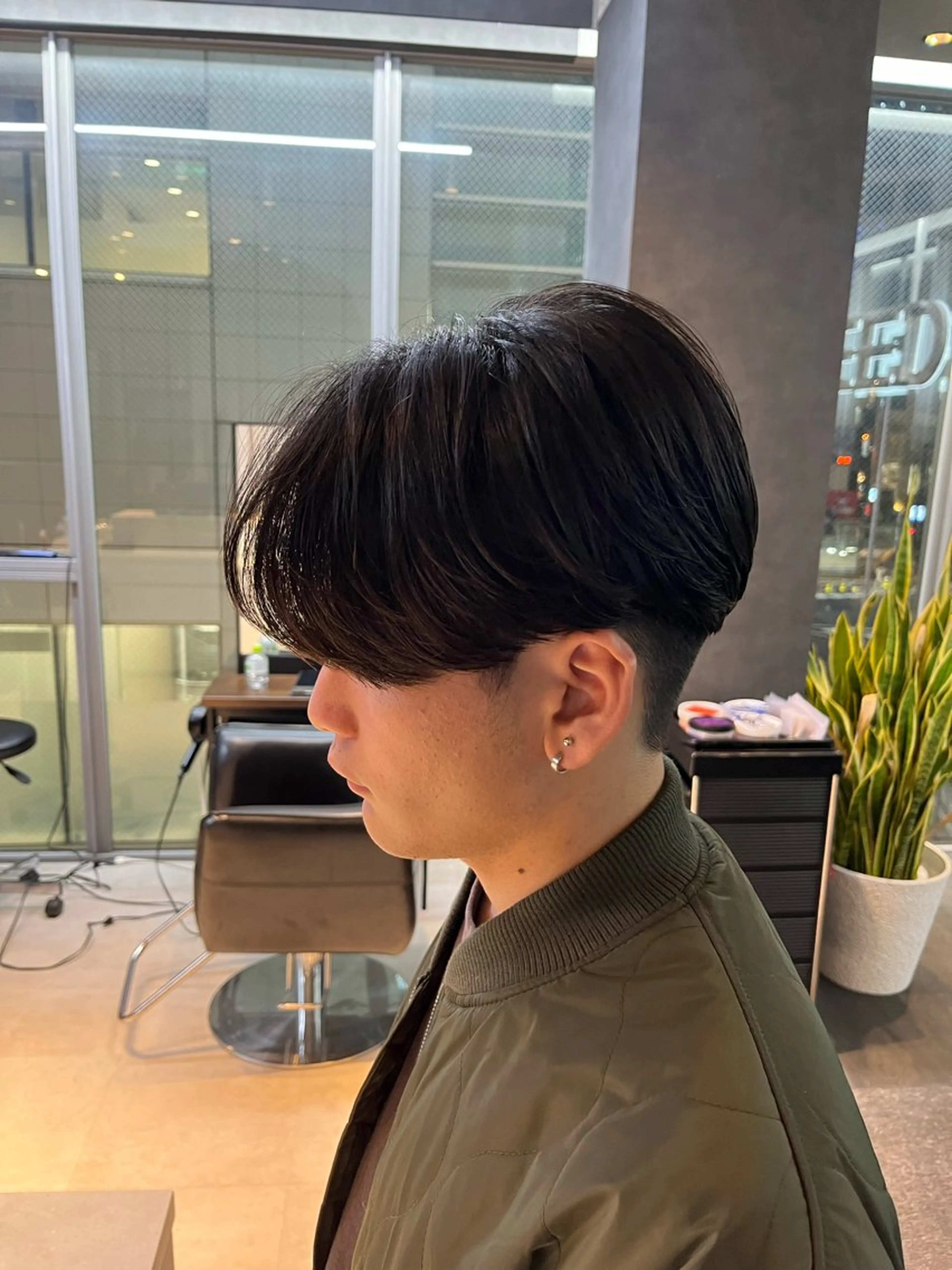 メンズ カット 縮毛矯正 毛流れが作れる 縮毛矯正/渡部純生のヘアスタイル