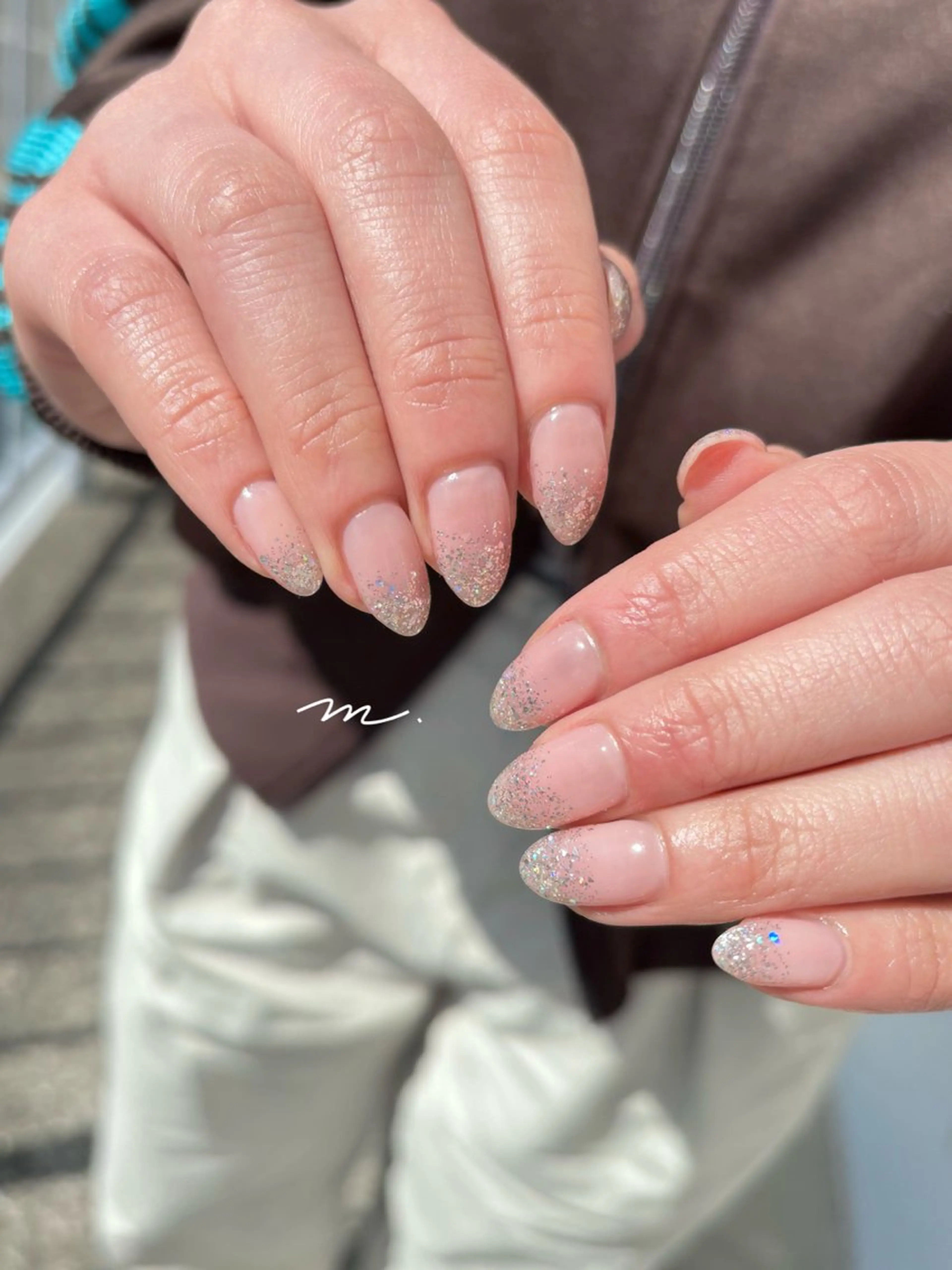 ネイル ラメ(グリッター) ハンドネイル Mare nailのネイルデザイン