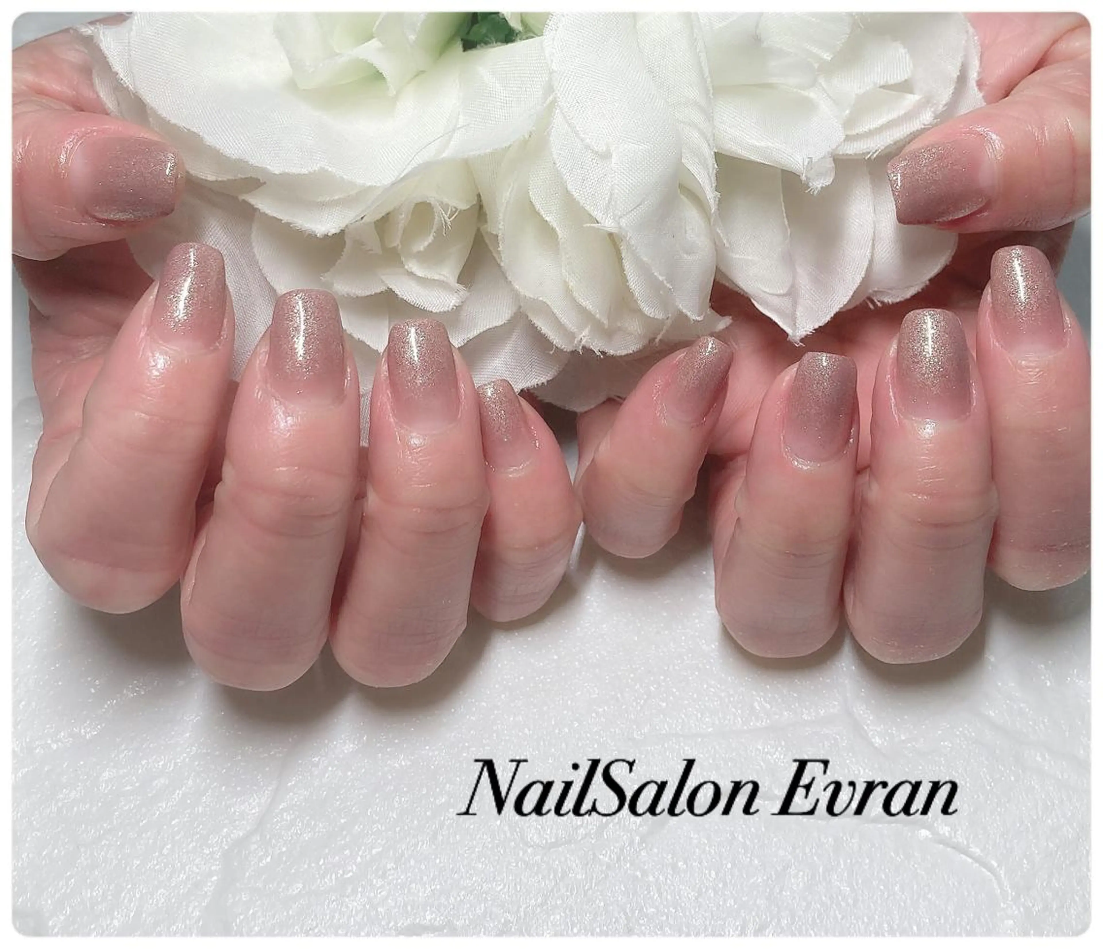 ネイル シンプルネイル ハンドネイル Nail salon Evranのネイルデザイン