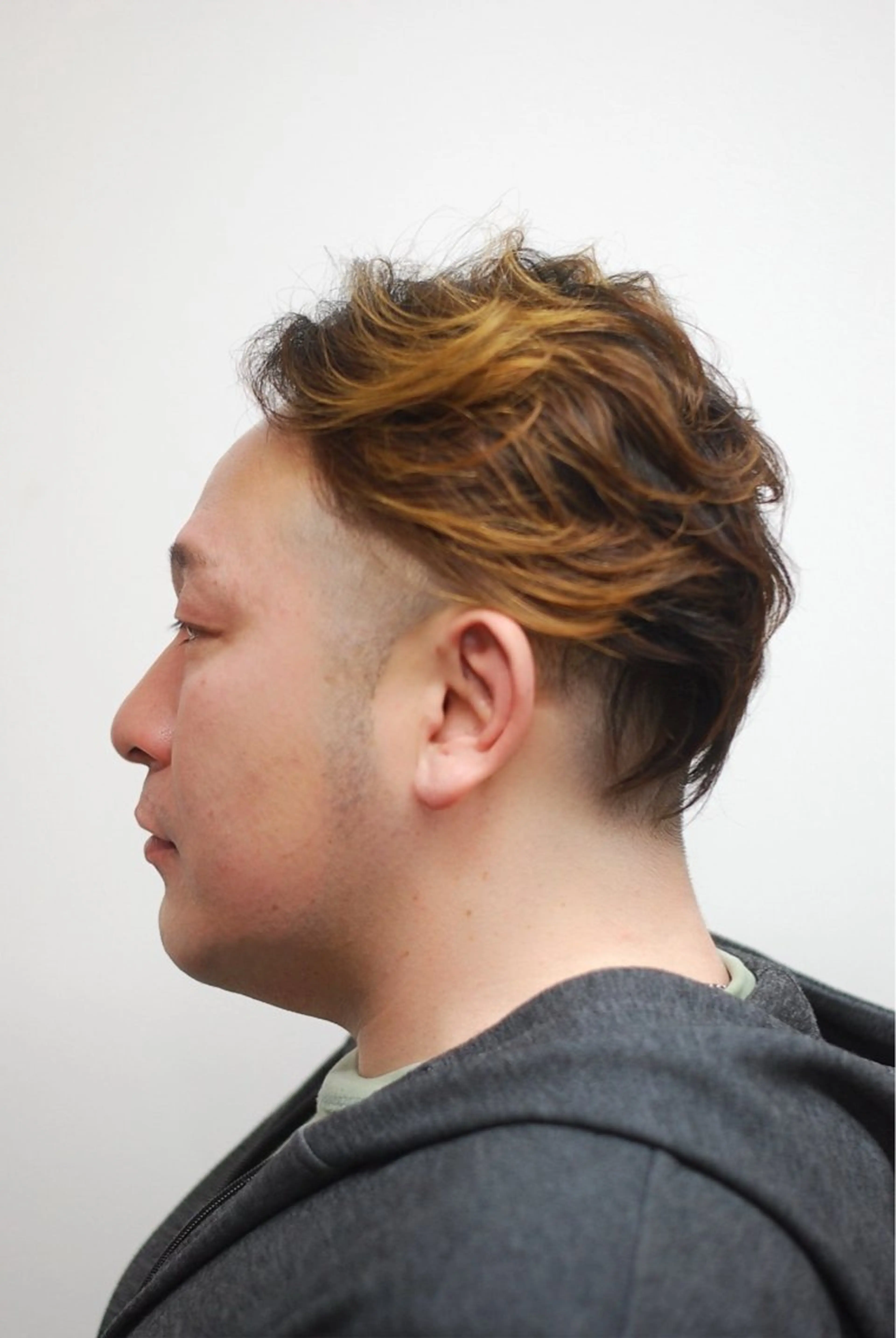ミディアム ヘアアレンジ メンズ くせ毛 千佳 CHIKAのヘアスタイル