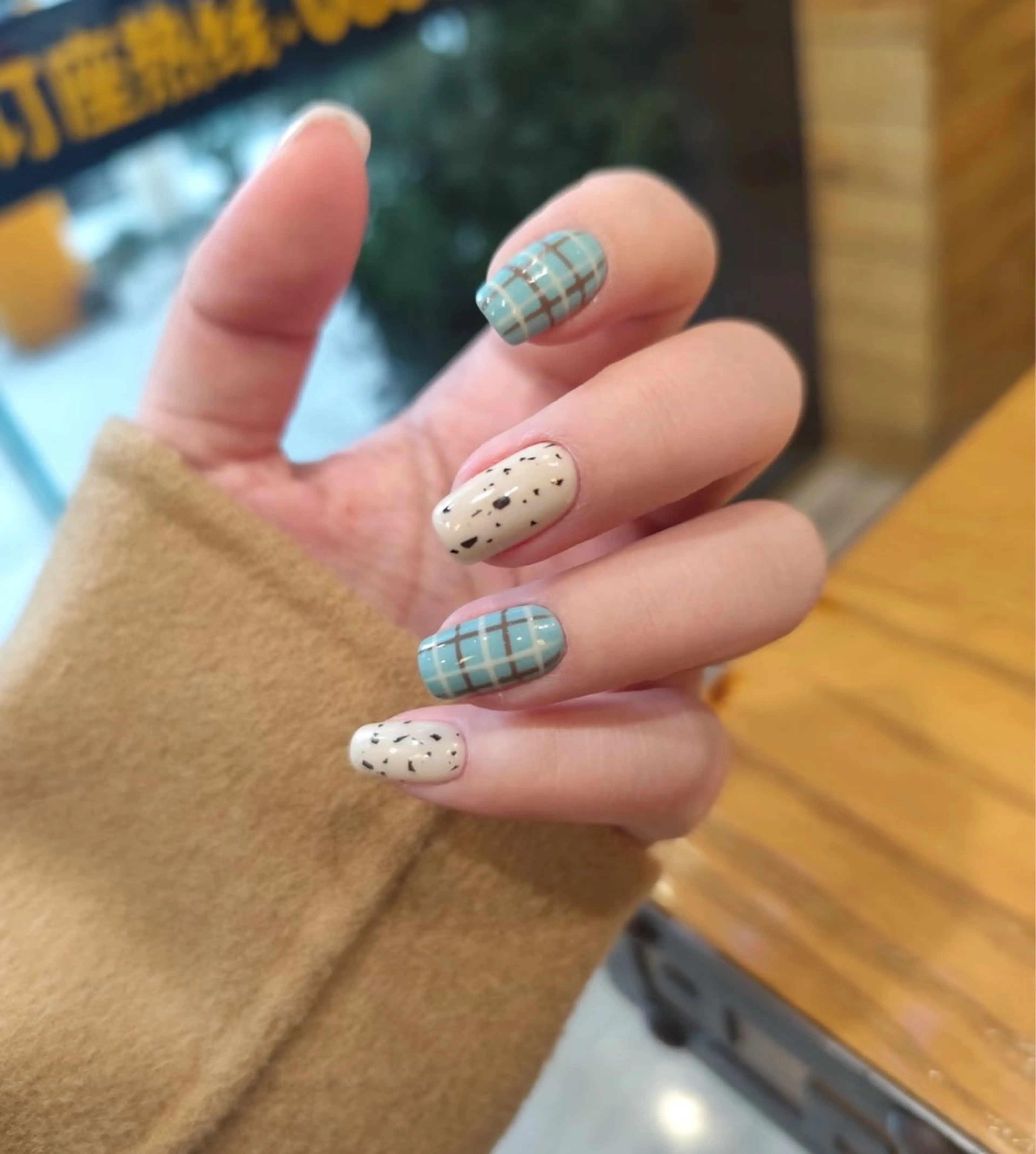 ネイル アートネイル オーロラネイル チークネイル フレンチネイル ガラスフレンチ ハンドネイル 🎀🎀YooLi Nail Salonのネイルデザイン