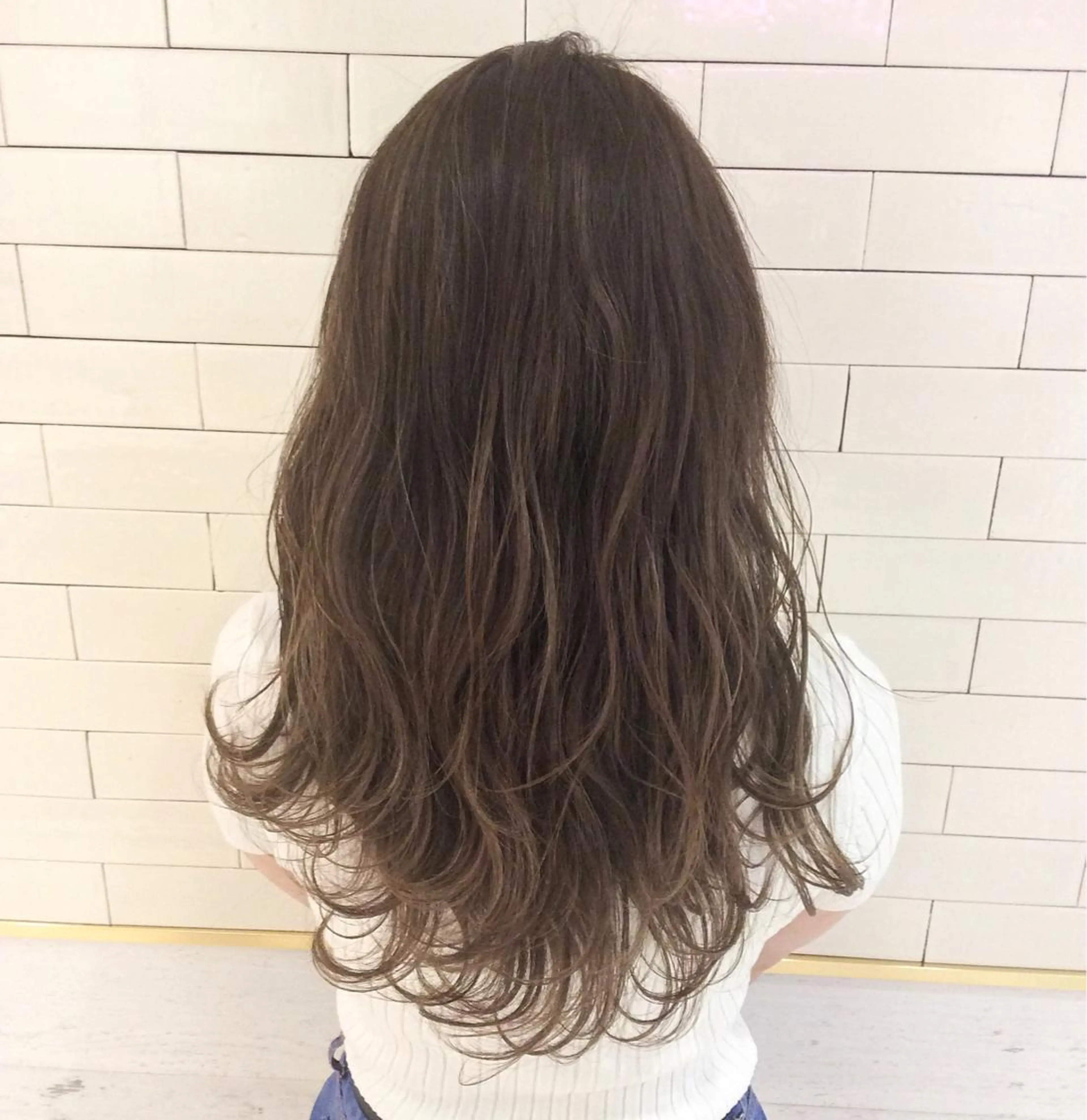 ロング カラー レイヤーカット× 髪質改善たもりのヘアスタイル