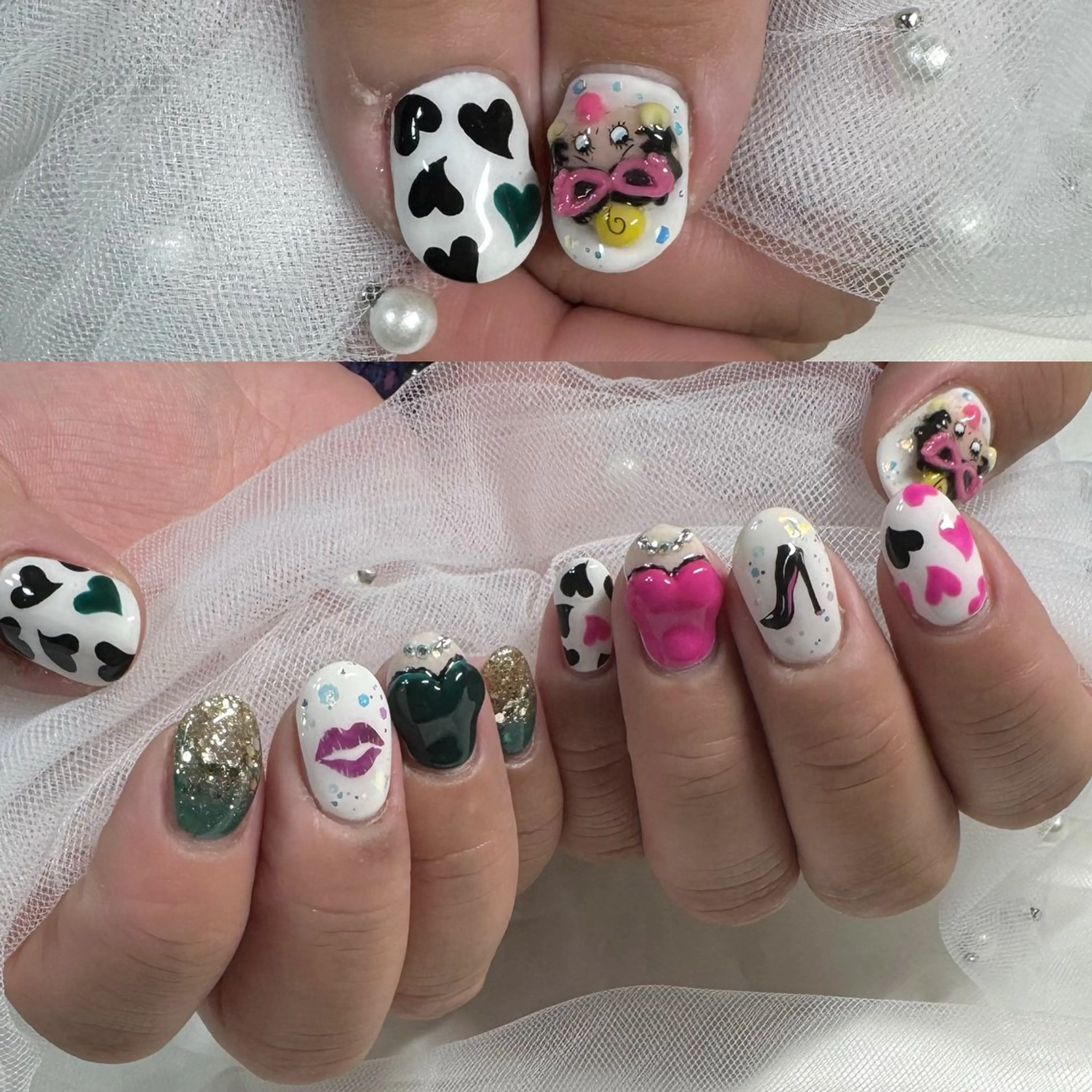 ネイル 東 千夏のネイルデザイン