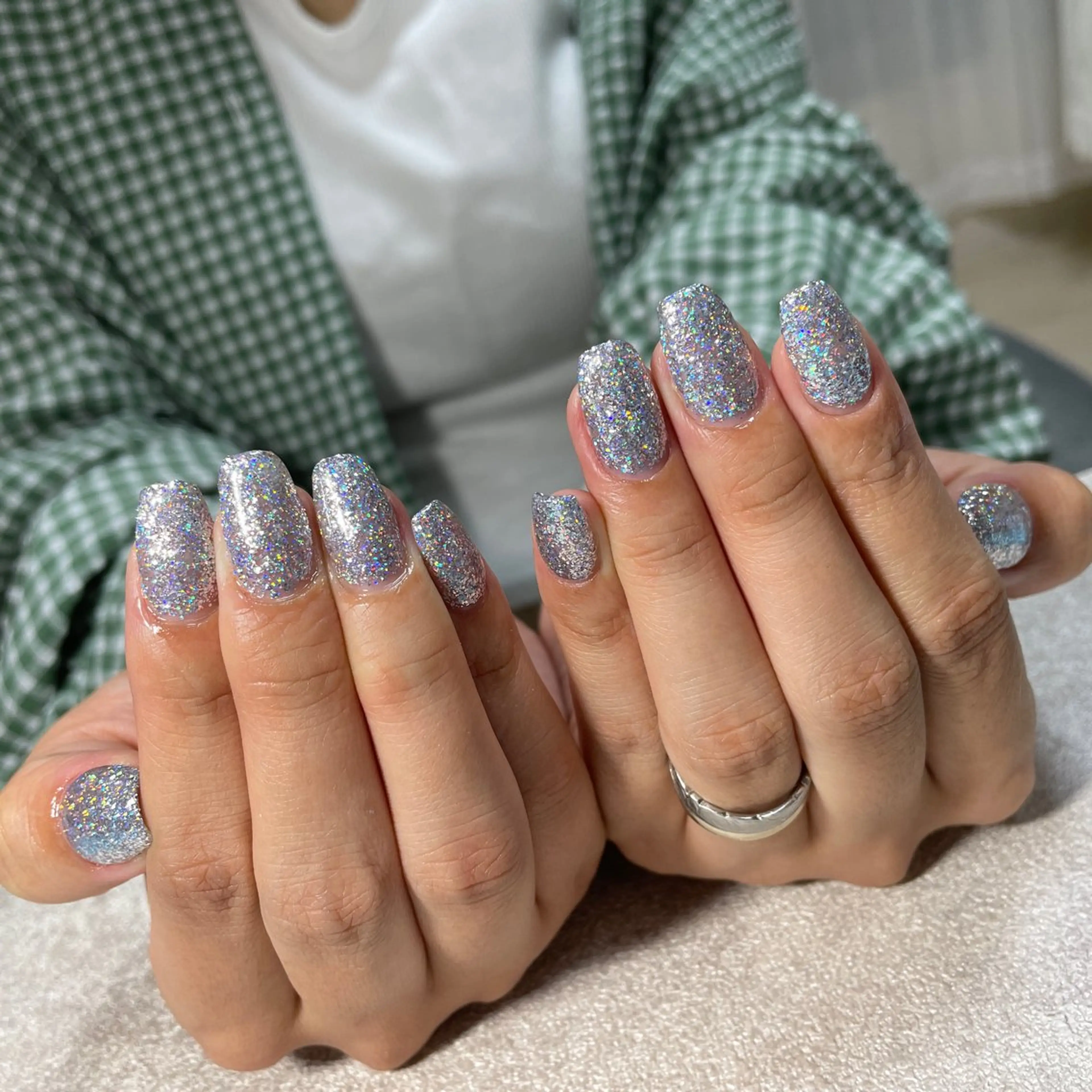 ネイル ラメ(グリッター) ワンカラーネイル Eve [nail ＊wax＊HBL]の眉毛・アイブロウイメージ