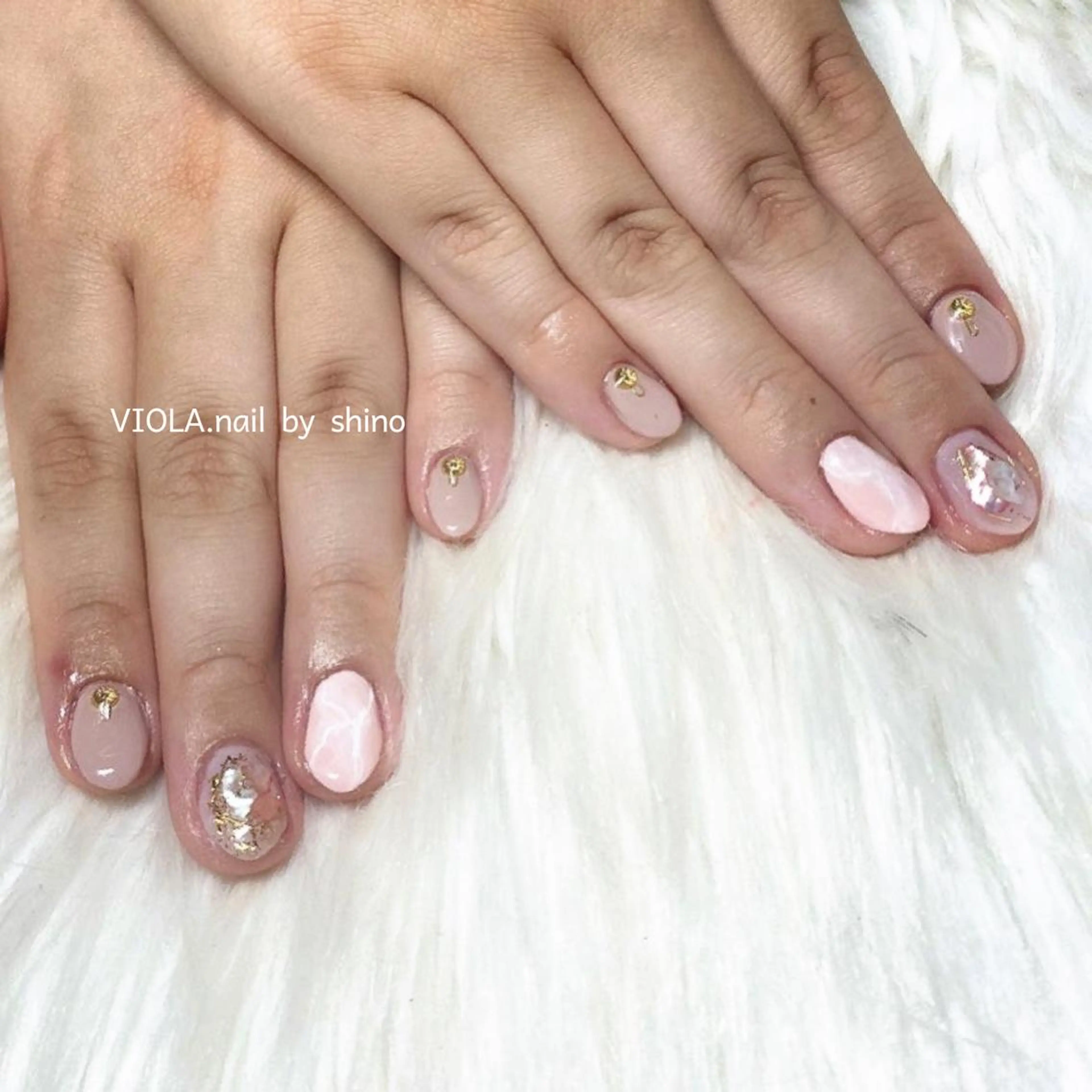 ネイル ハンドネイル VIOLA .nailのネイルデザイン