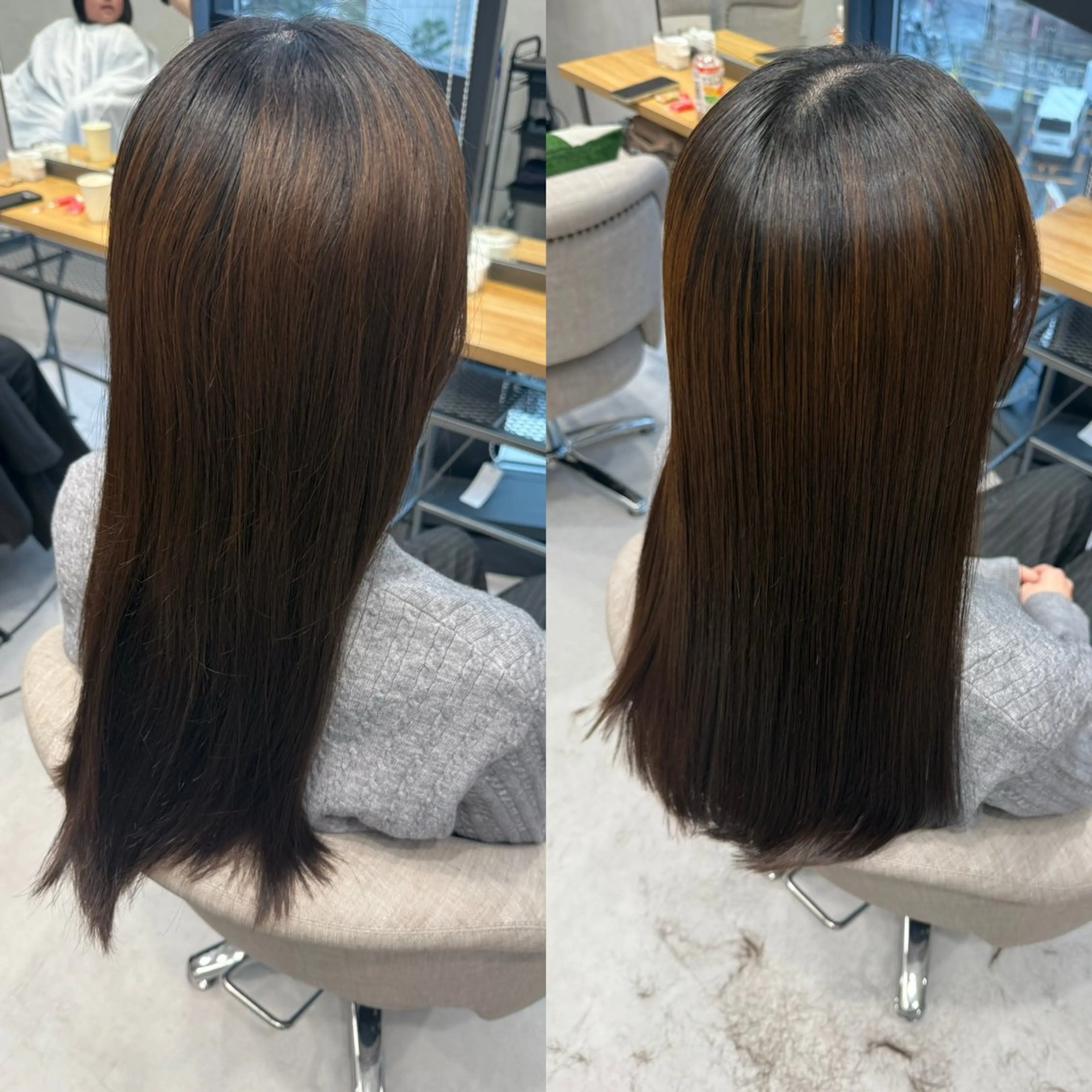 ロング 縮毛矯正 トリートメント 必ず笑顔で帰っていた だきます！安田祐貴のヘアスタイル