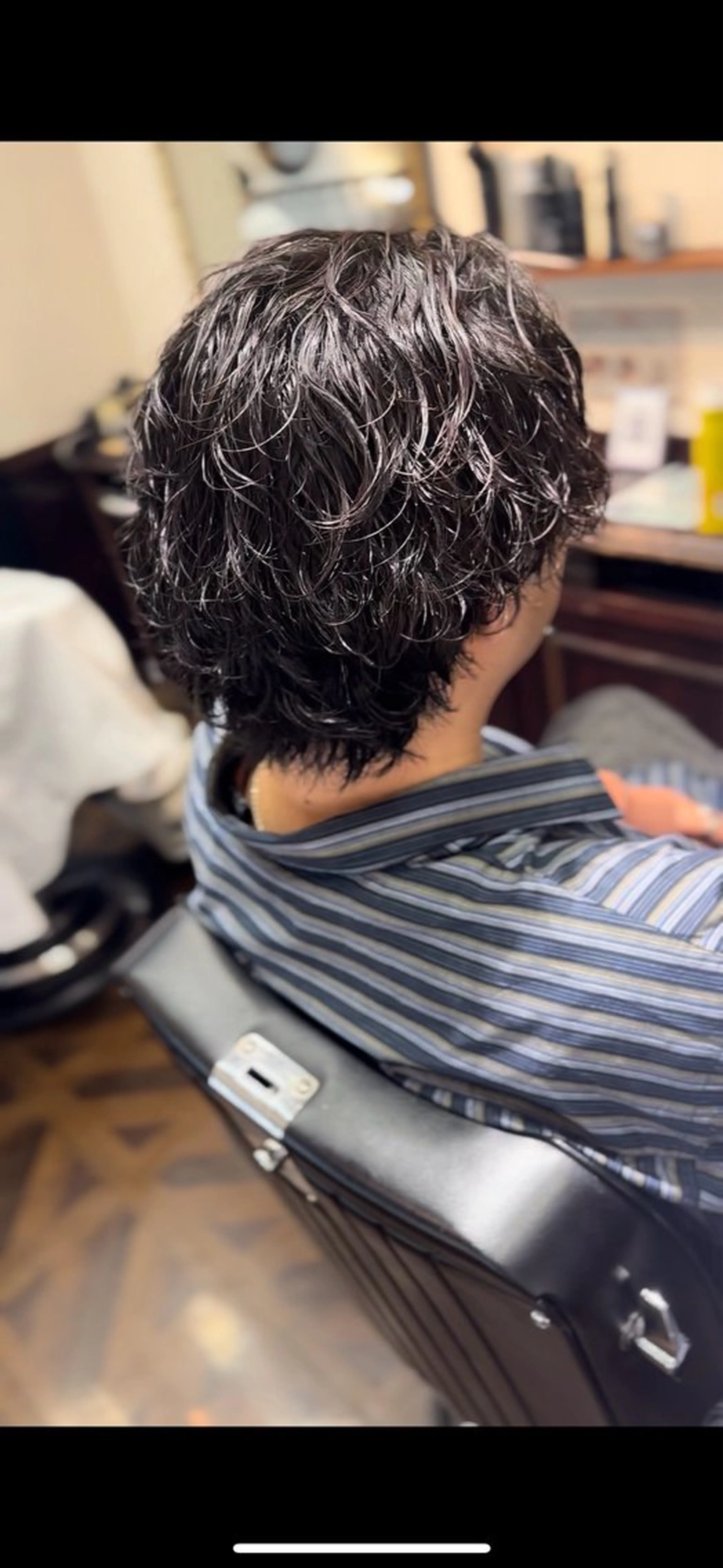 ミディアム カット パーマ 鈴木結花/立川美容師 /お悩み解決型美容師のヘアスタイル