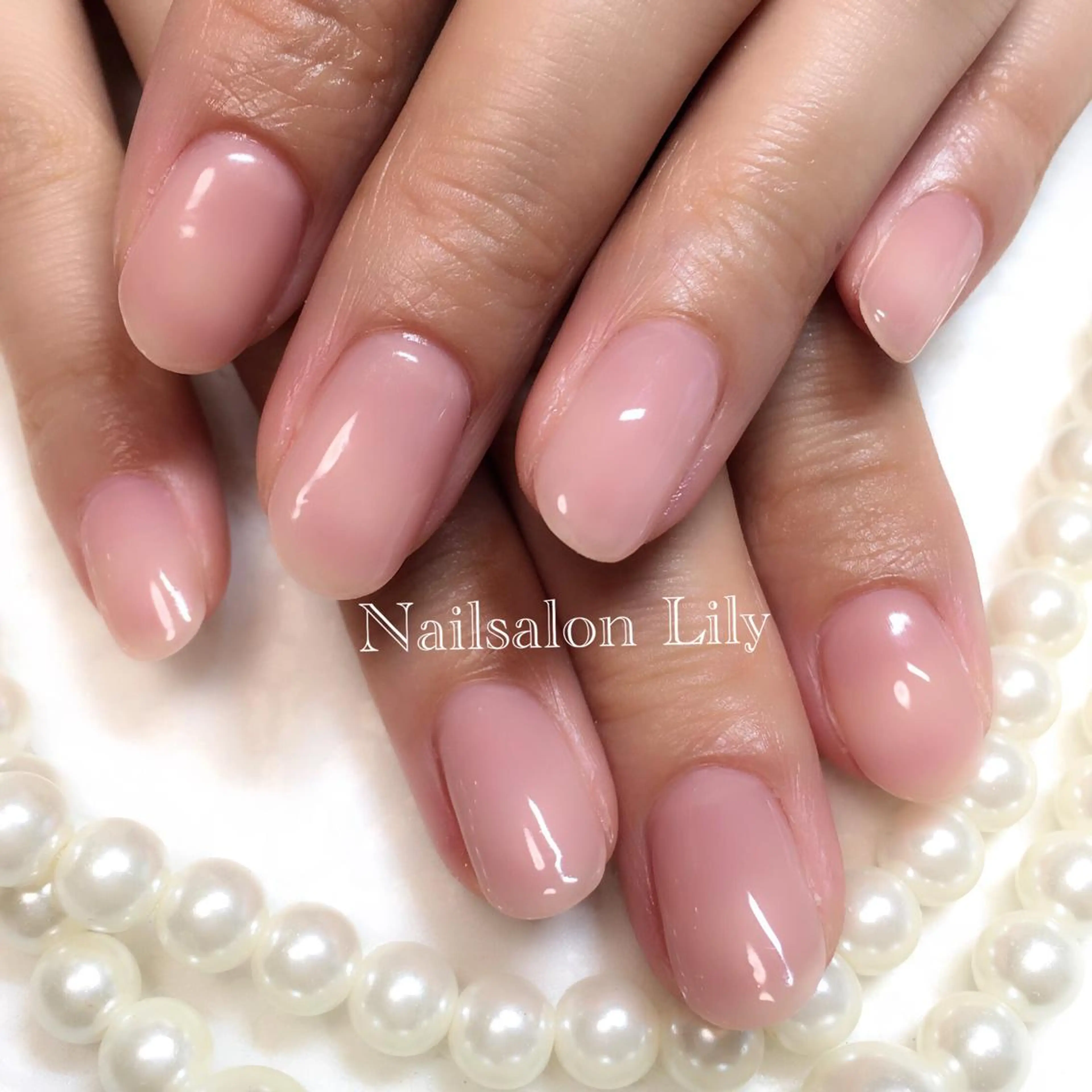 ネイル ワンカラーネイル Lily*nail 🌻Mii🌻のネイルデザイン