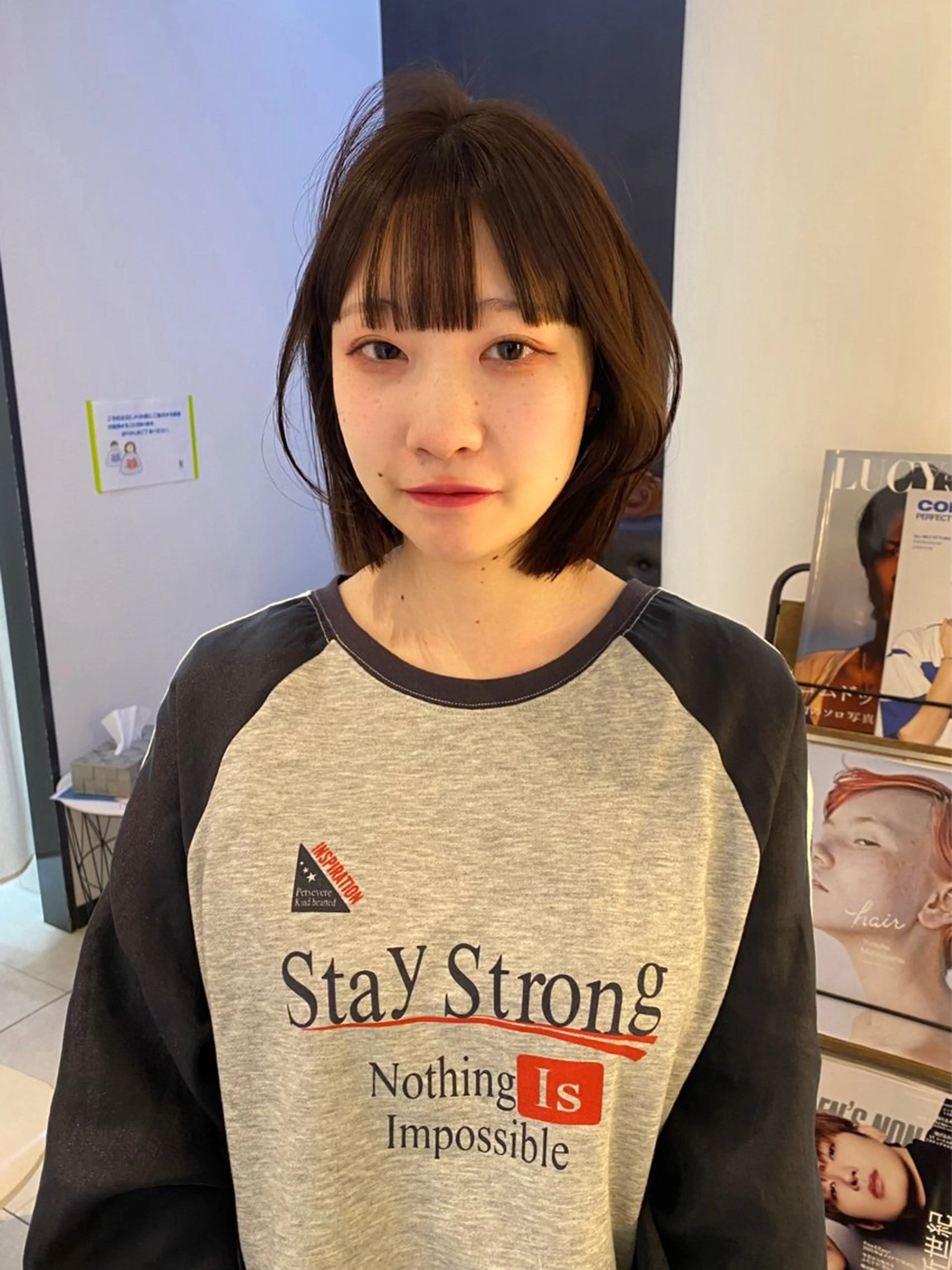 ショート カラー カット ヘアカラー トリートメント mai / linoah˚✧のヘアスタイル