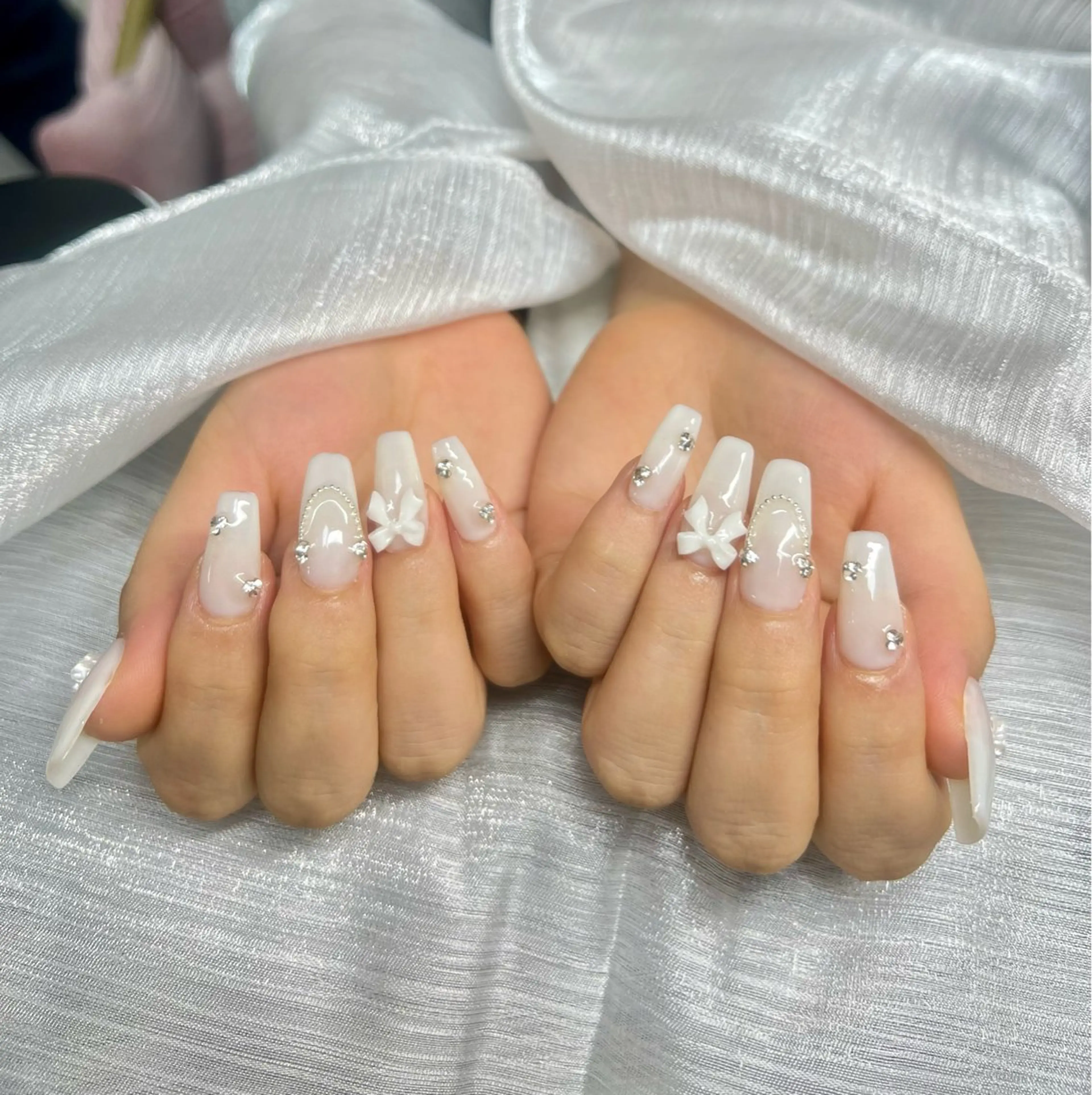 ネイル 長さ出し ハロウィン マグネットネイル ミラーネイル ネイルチップ Lee Nails チップ長さだし専門店のネイルデザイン