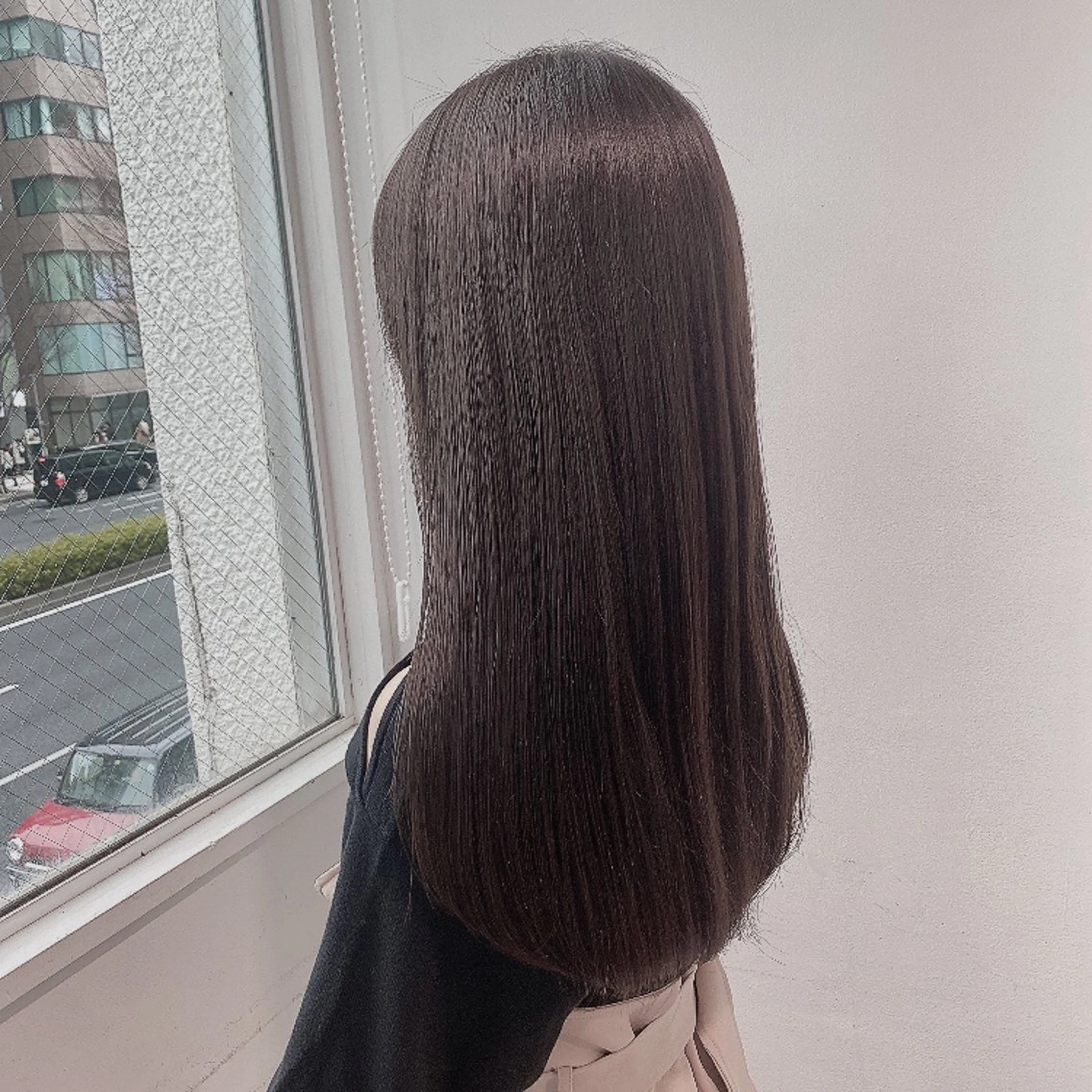 ロング カラー 𓏸レイヤー髪質改善 透けカラーカノン🫧のヘアスタイル