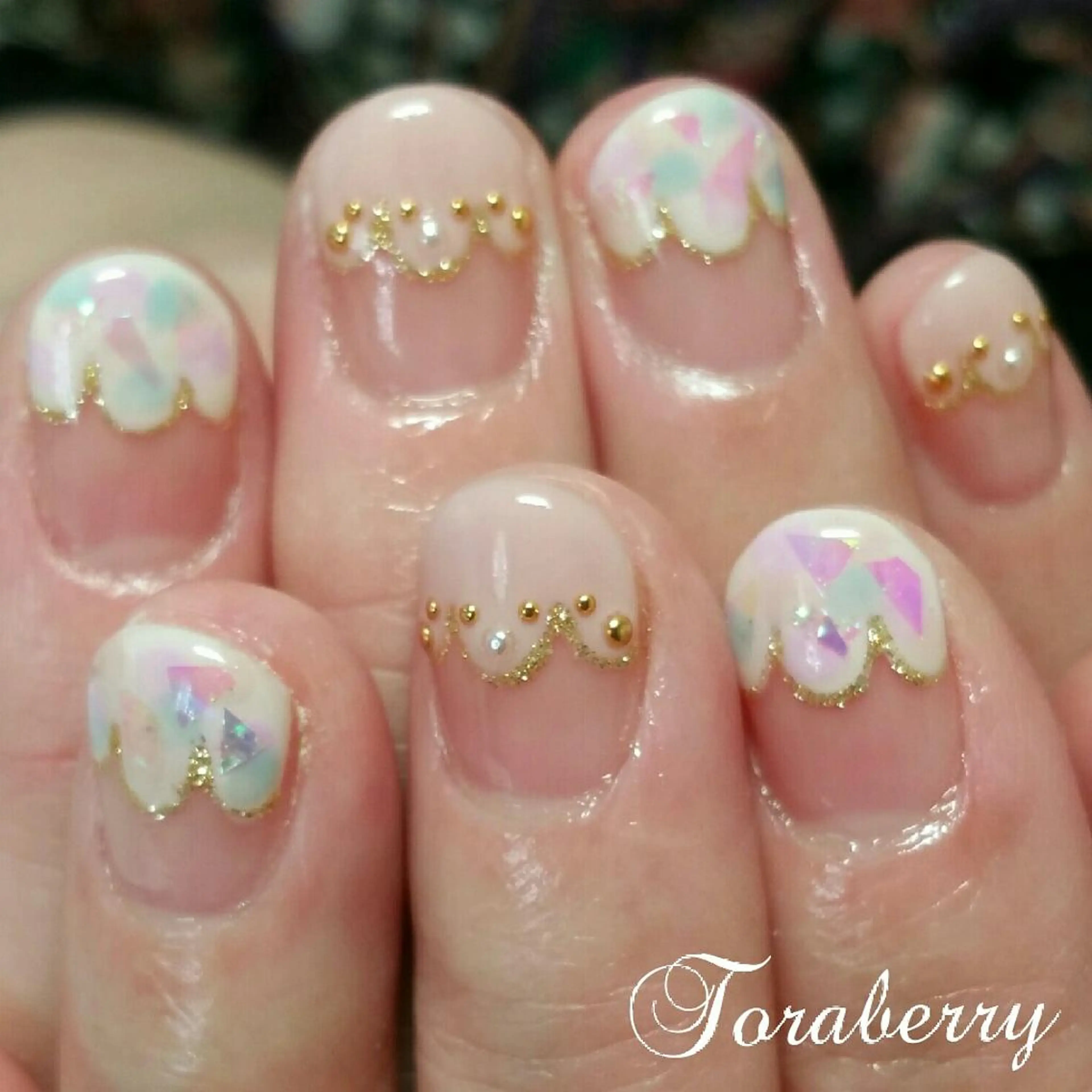 ネイル フレンチネイル ネイリスト なつみのネイルデザイン