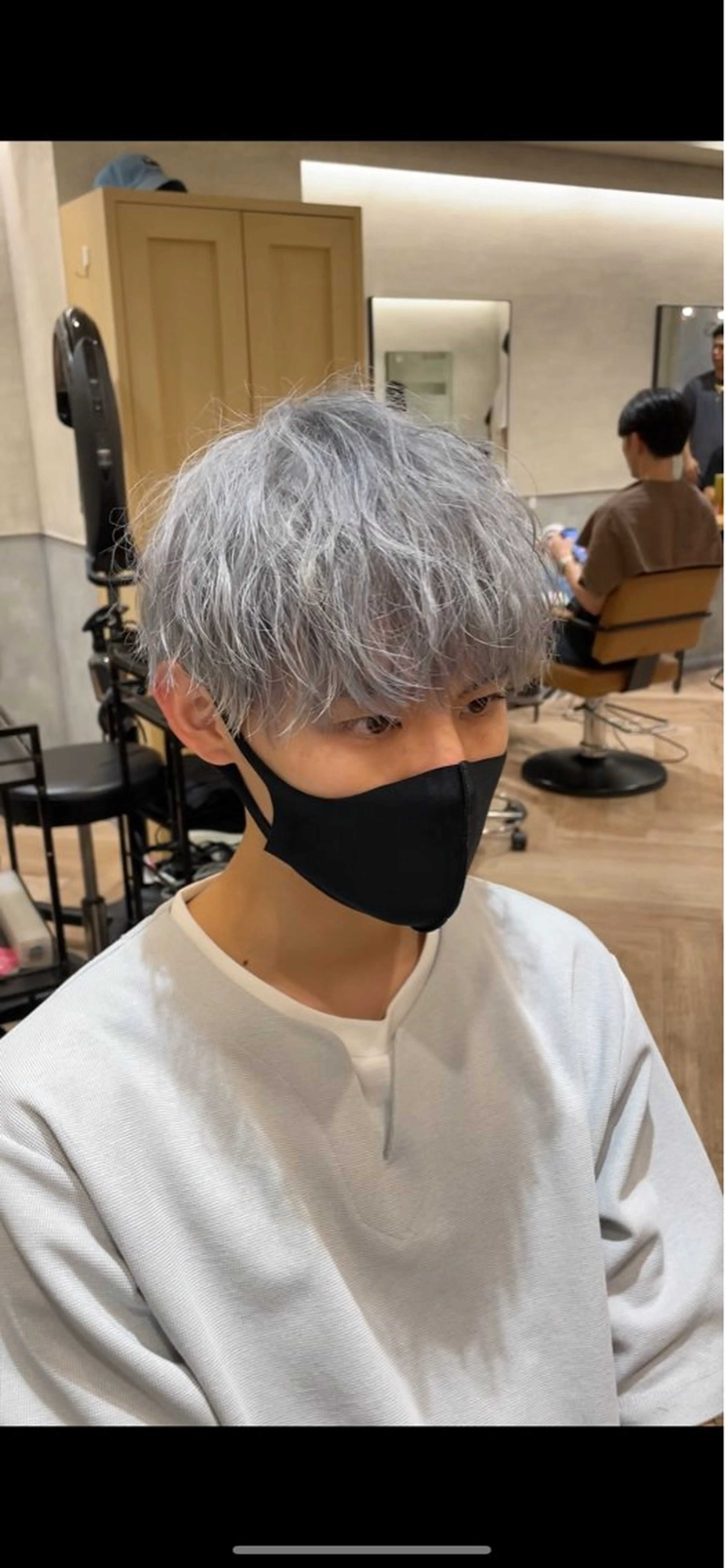 ショート カラー メンズ RAYSNAGOYA 雅也のヘアスタイル