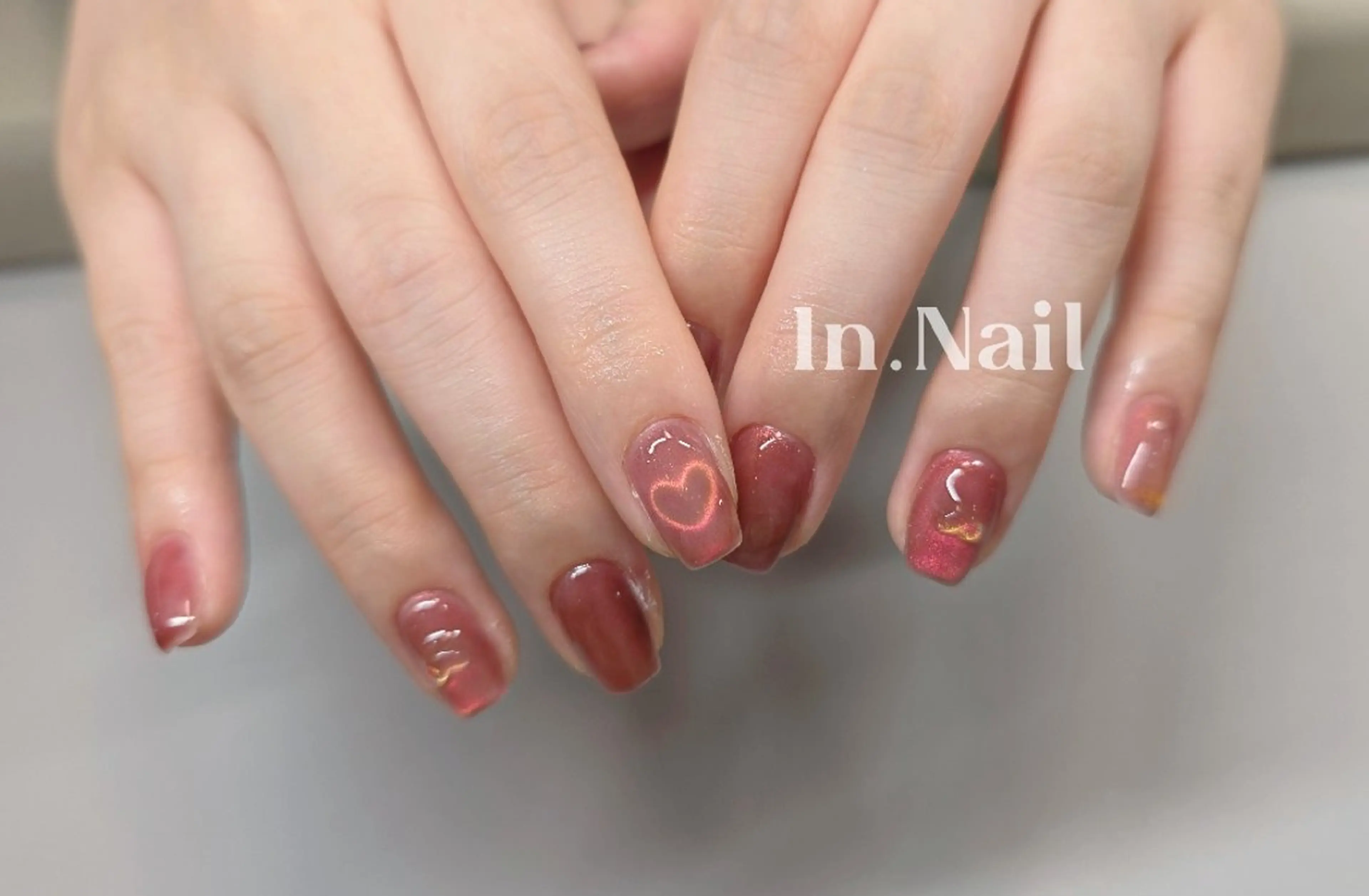 ネイル ハート ハンドネイル ハンドケア ᴵⁿ. ᴺᵃⁱˡのネイルデザイン