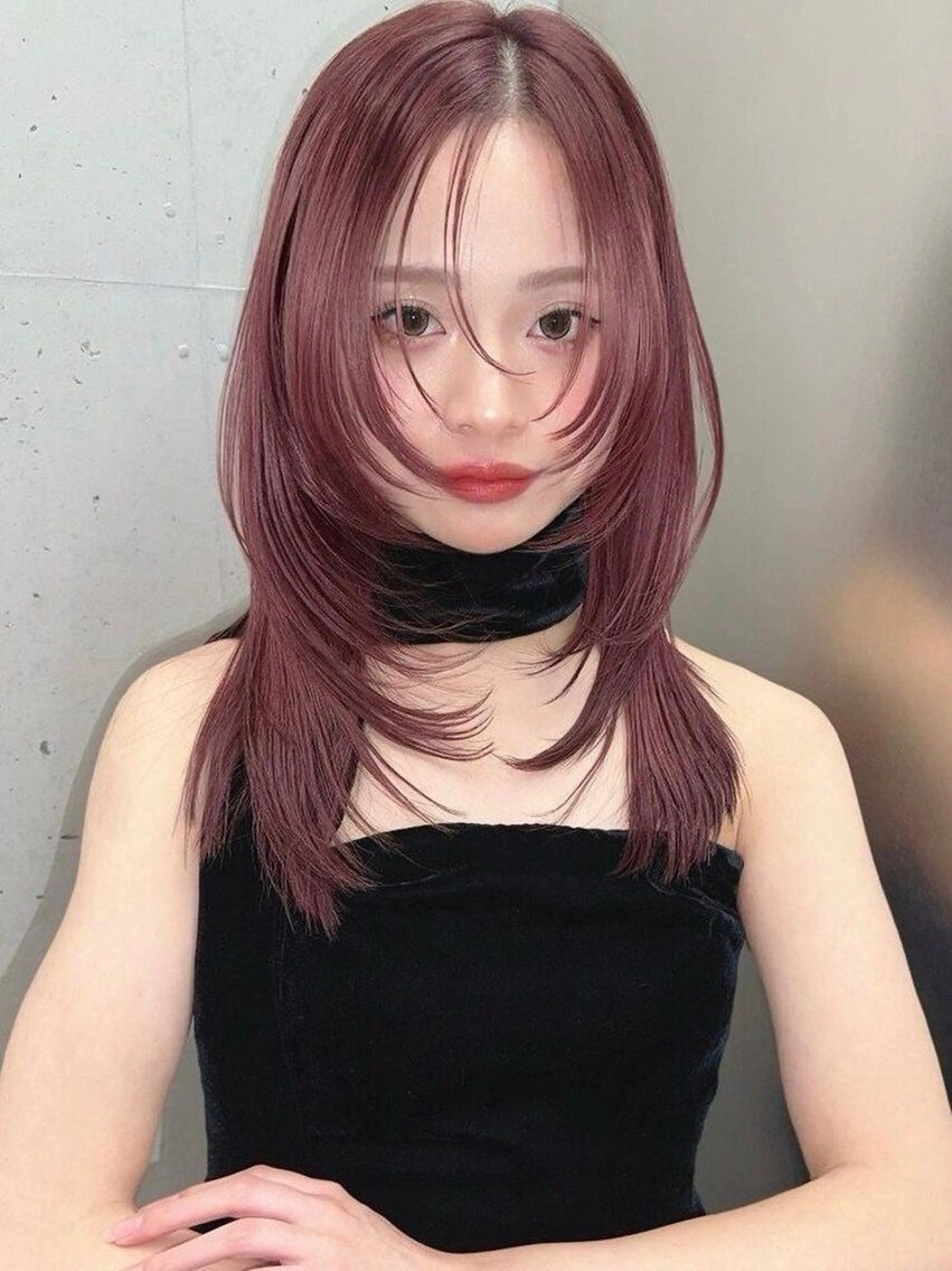 セミロング 似合わせカット/ 個性派🩶LANAのヘアスタイル