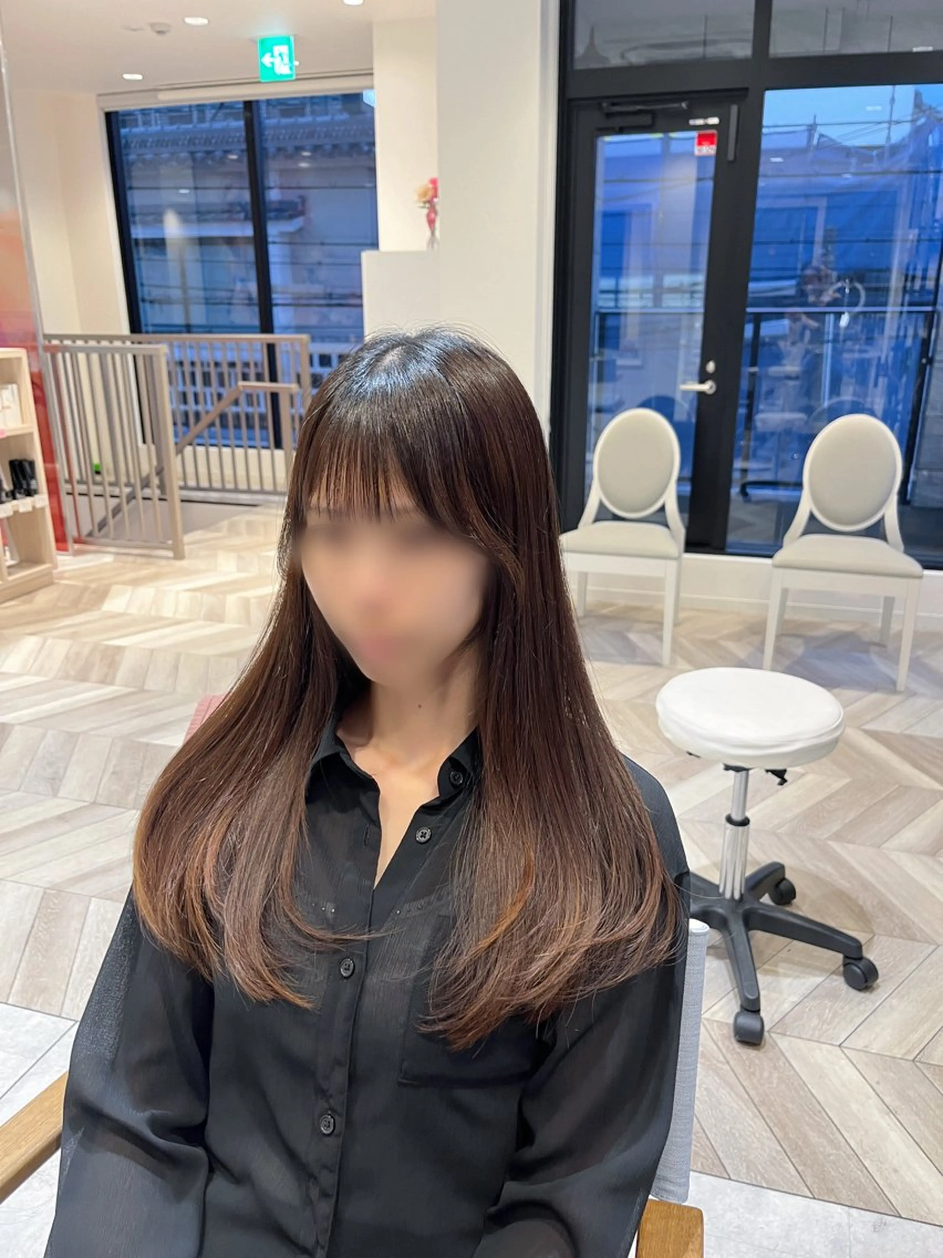 ロング 韓国ヘア🇰🇷/ニ ュアンスパーマ/ヒナのヘアスタイル