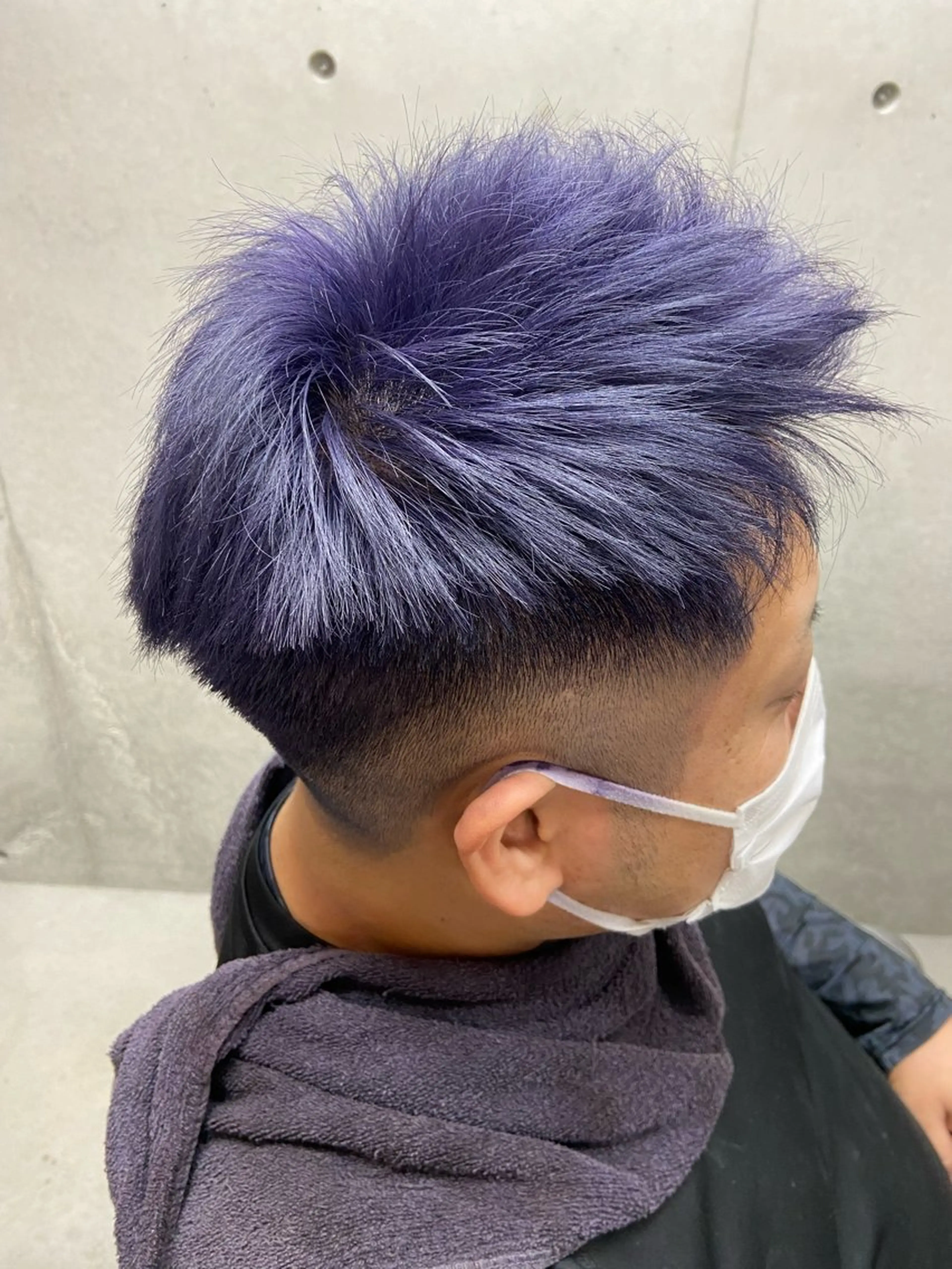 カラー メンズ ヘアカラー 窪田 欣恭のヘアスタイル