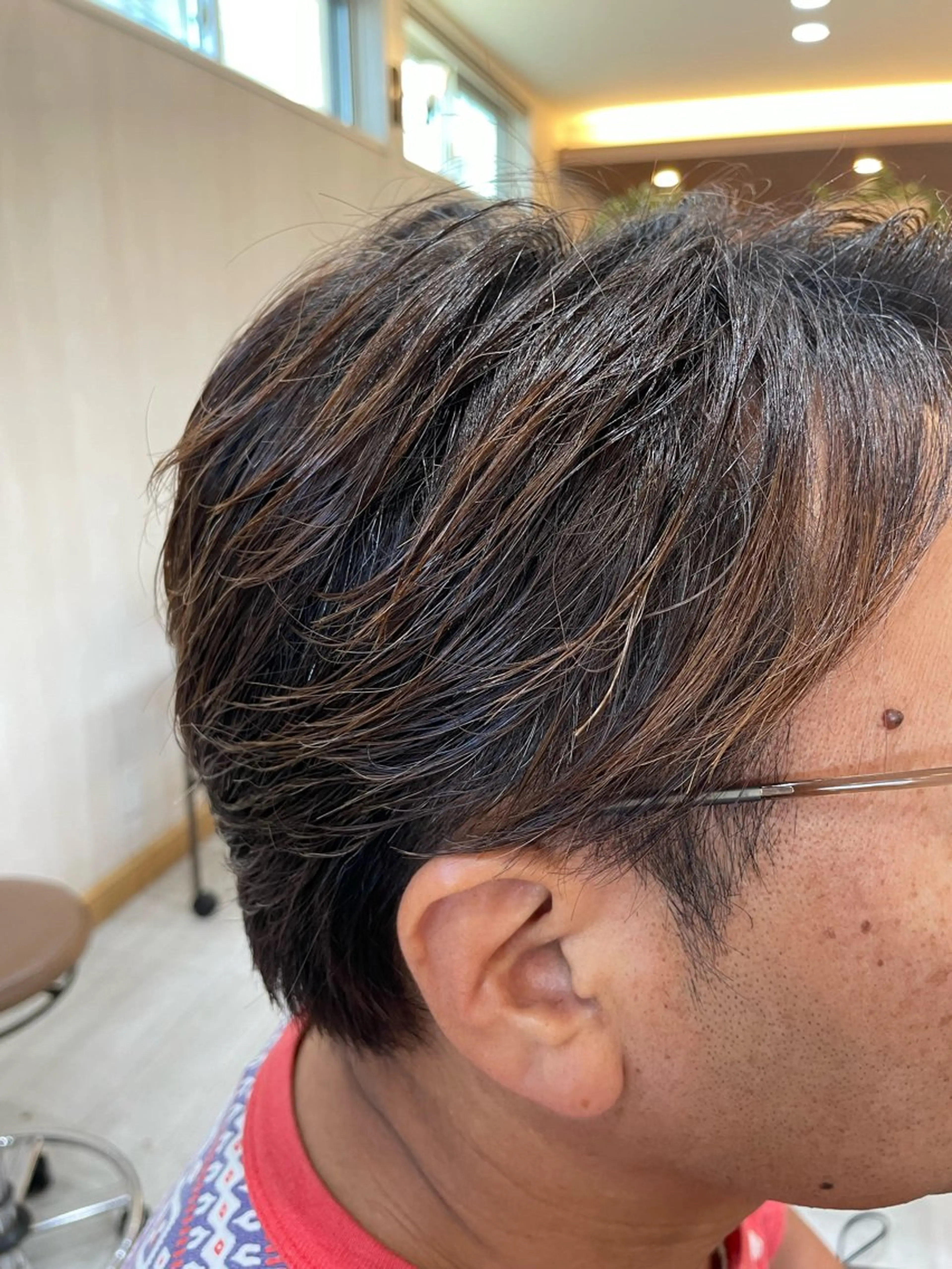 メンズ 知念 美来のヘアスタイル