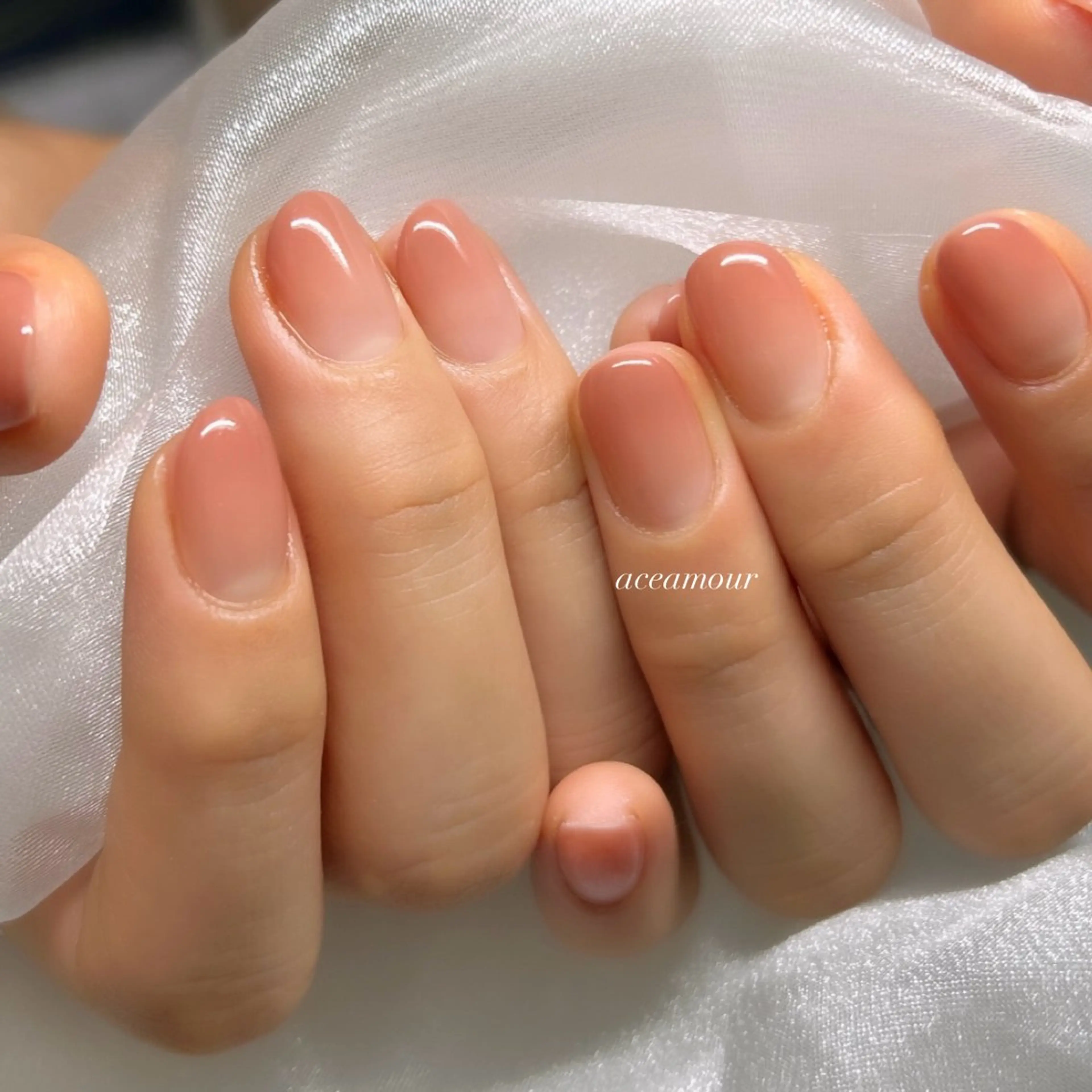 ネイル ハンドネイル ネイル/耳つぼ /新ホワイトニングのネイルデザイン