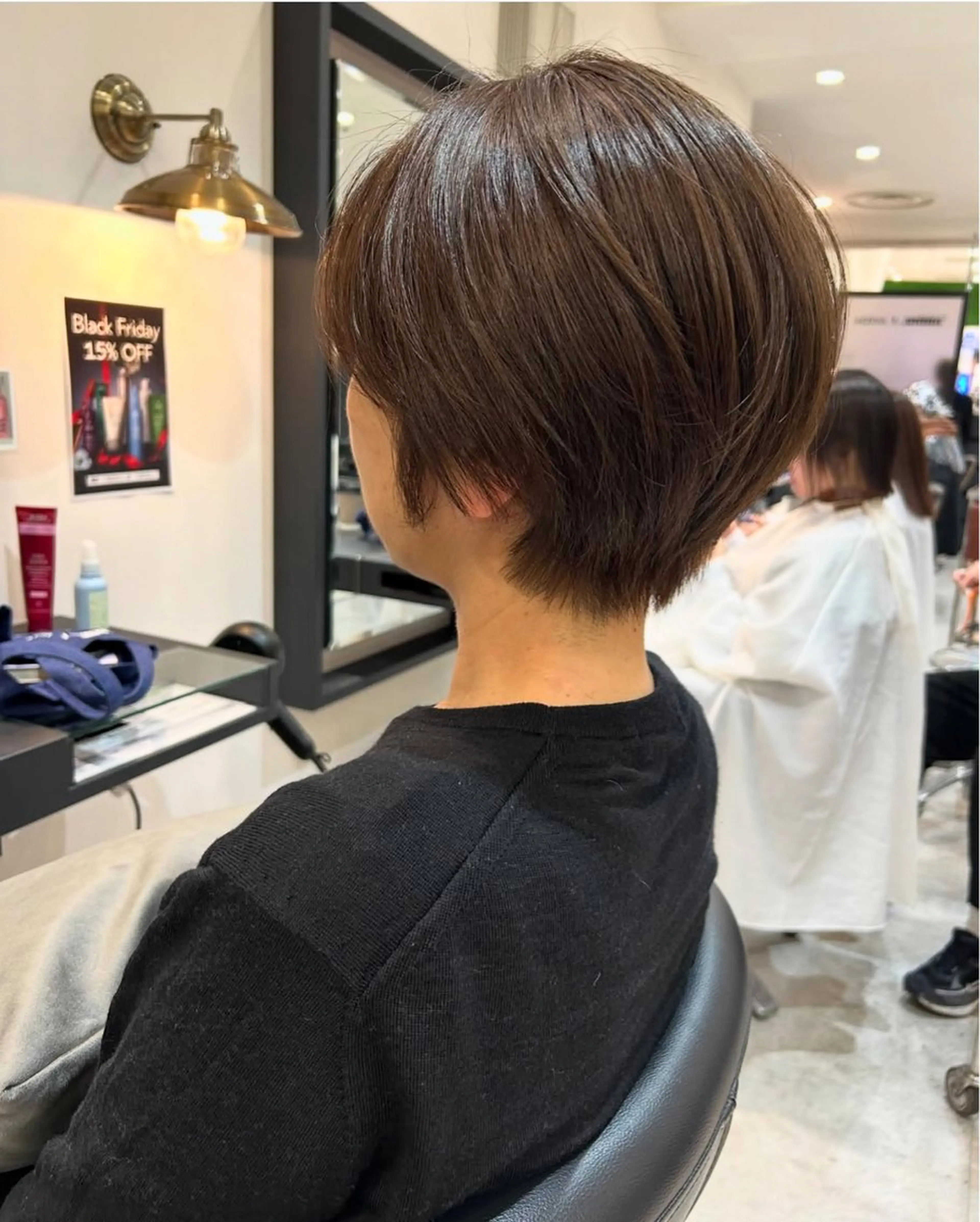 ショート neaf 恵比寿店所属・カットモデル募集中 伊藤響のヘアスタイル